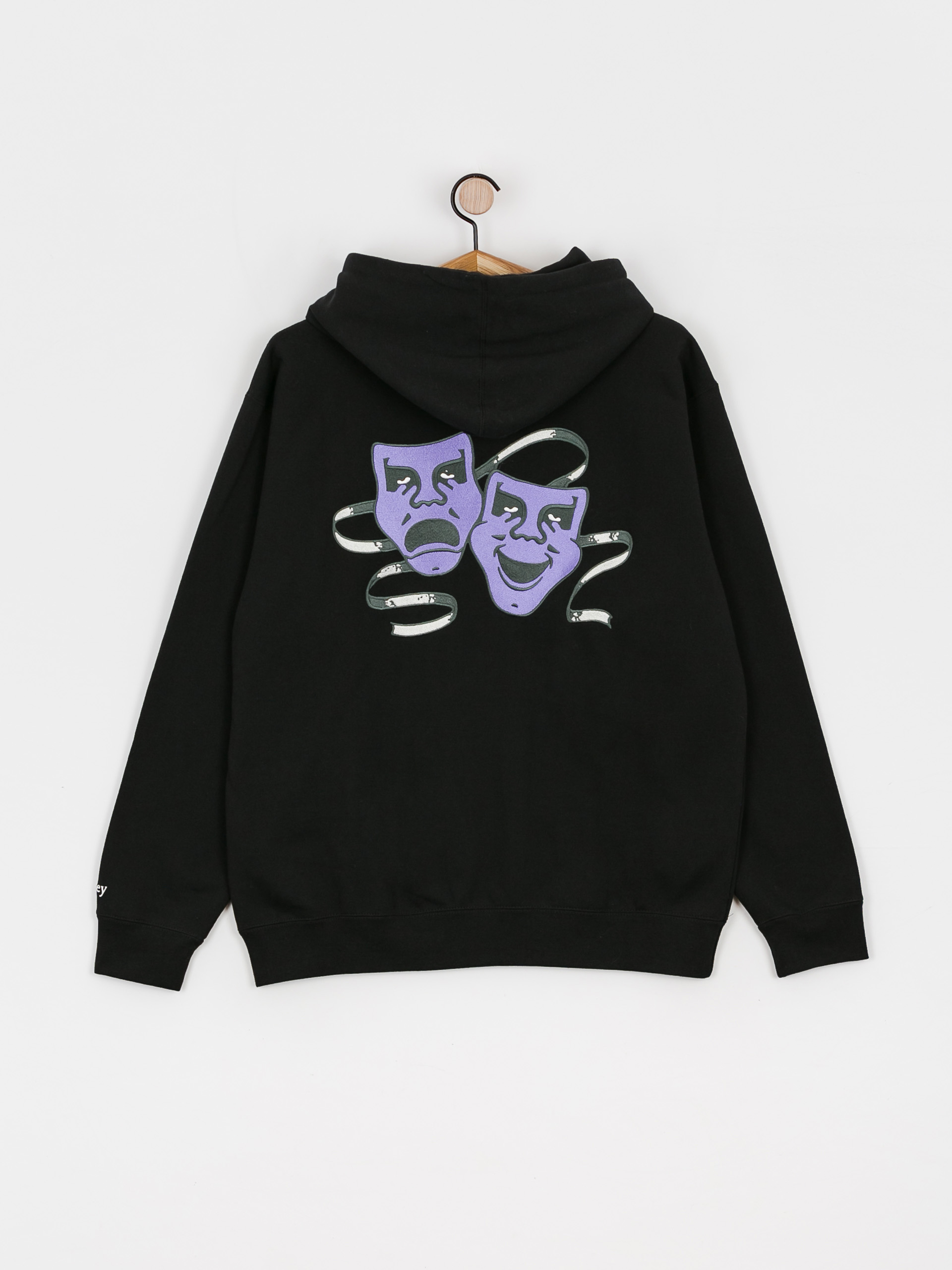Bluza z kapturem OBEY Obey Late HD (black)