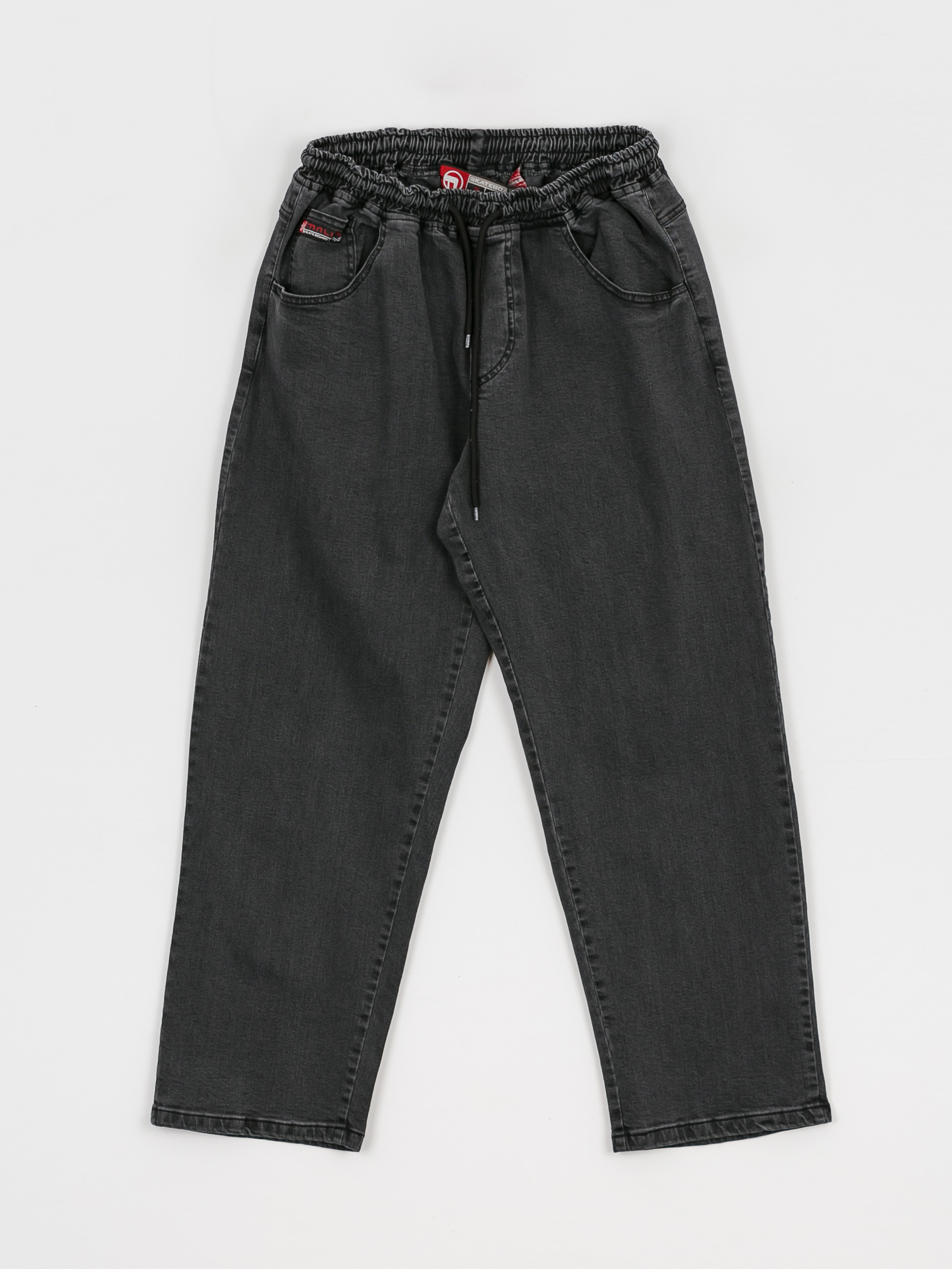 Spodnie Malita Jeans Log Sl (elastic black)