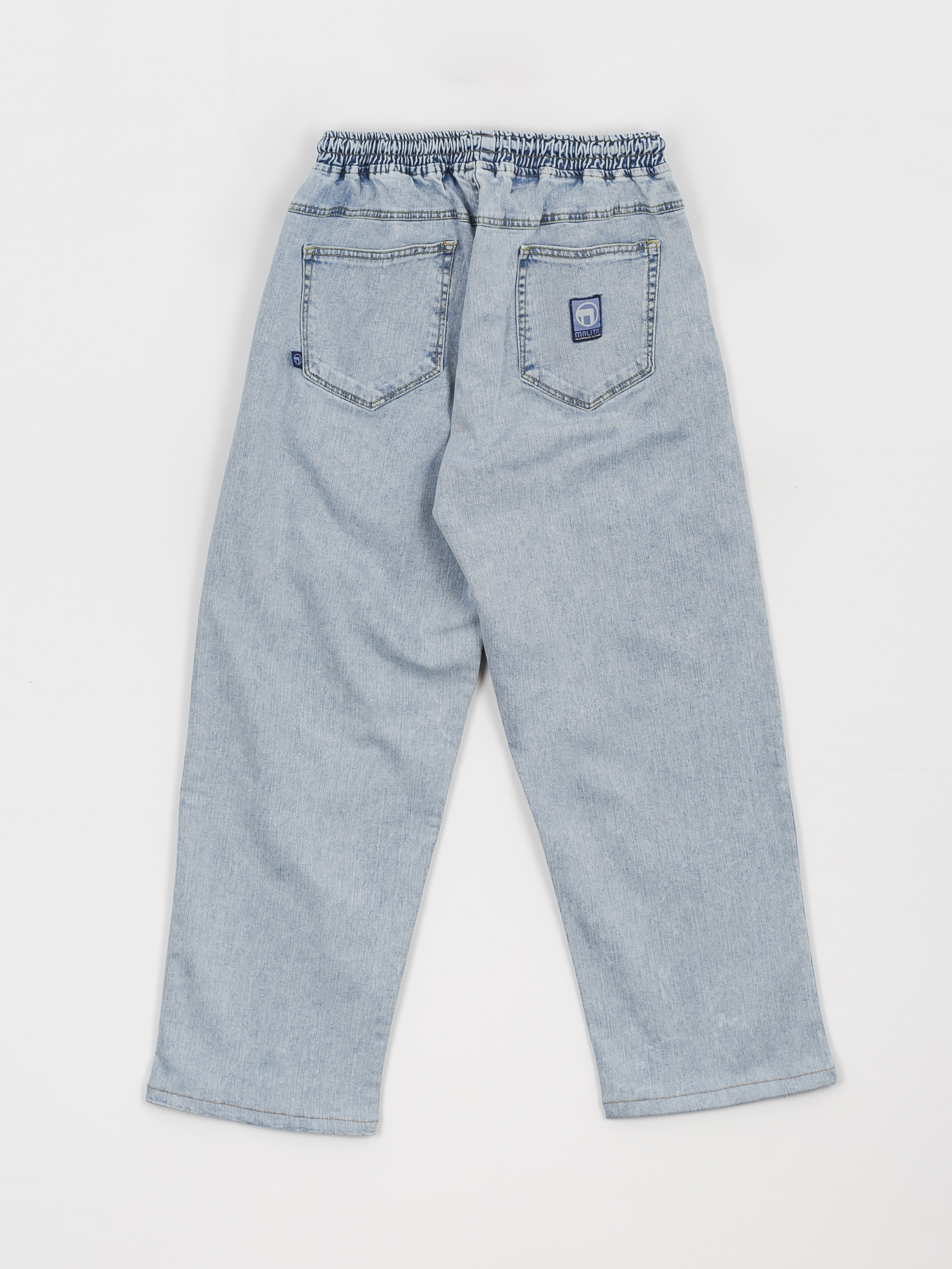 Spodnie Malita Jeans Log Sl (elastic blue)