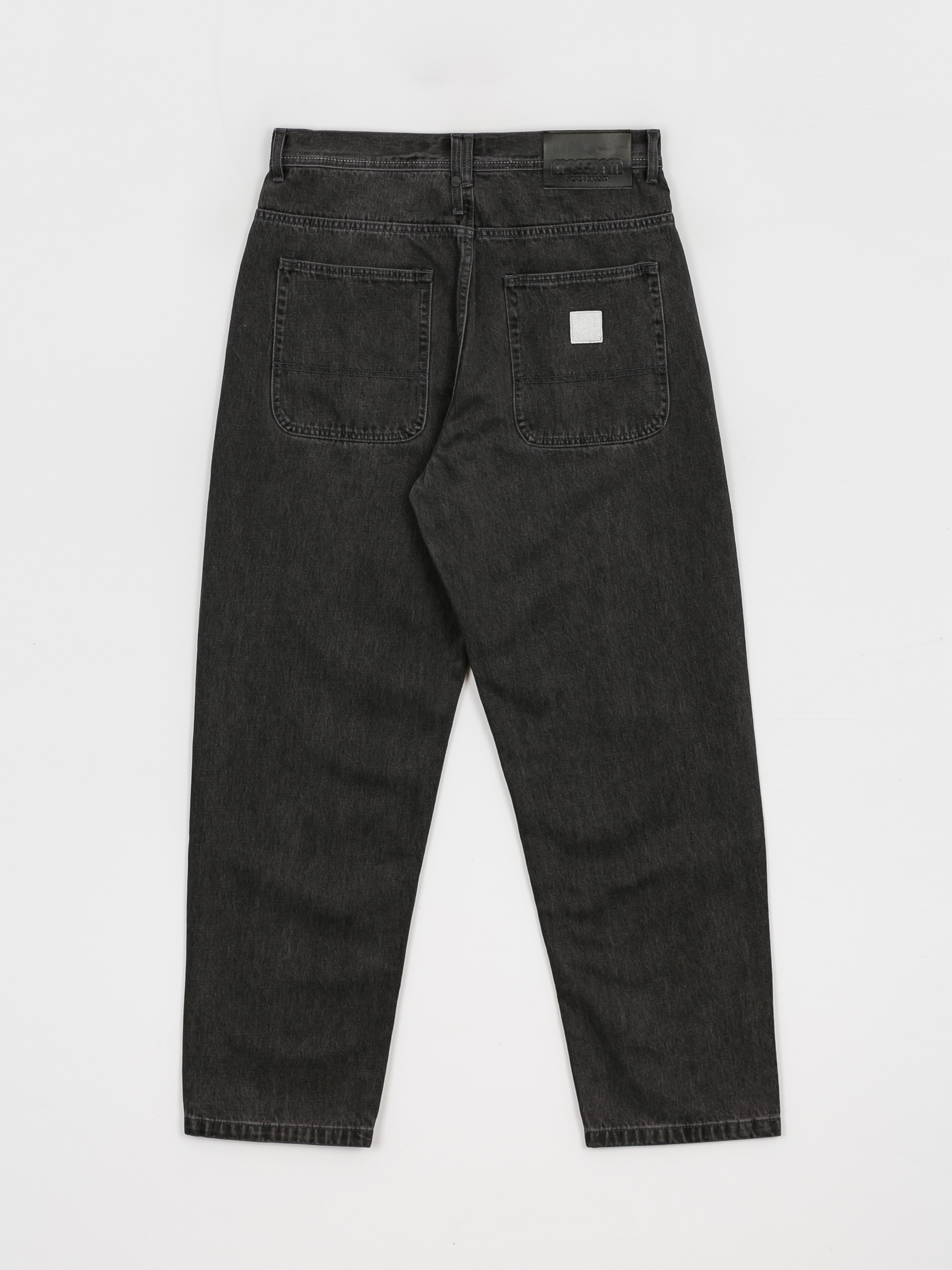 Spodnie MassDnm Craft Jeans Baggy Fit (black washed)