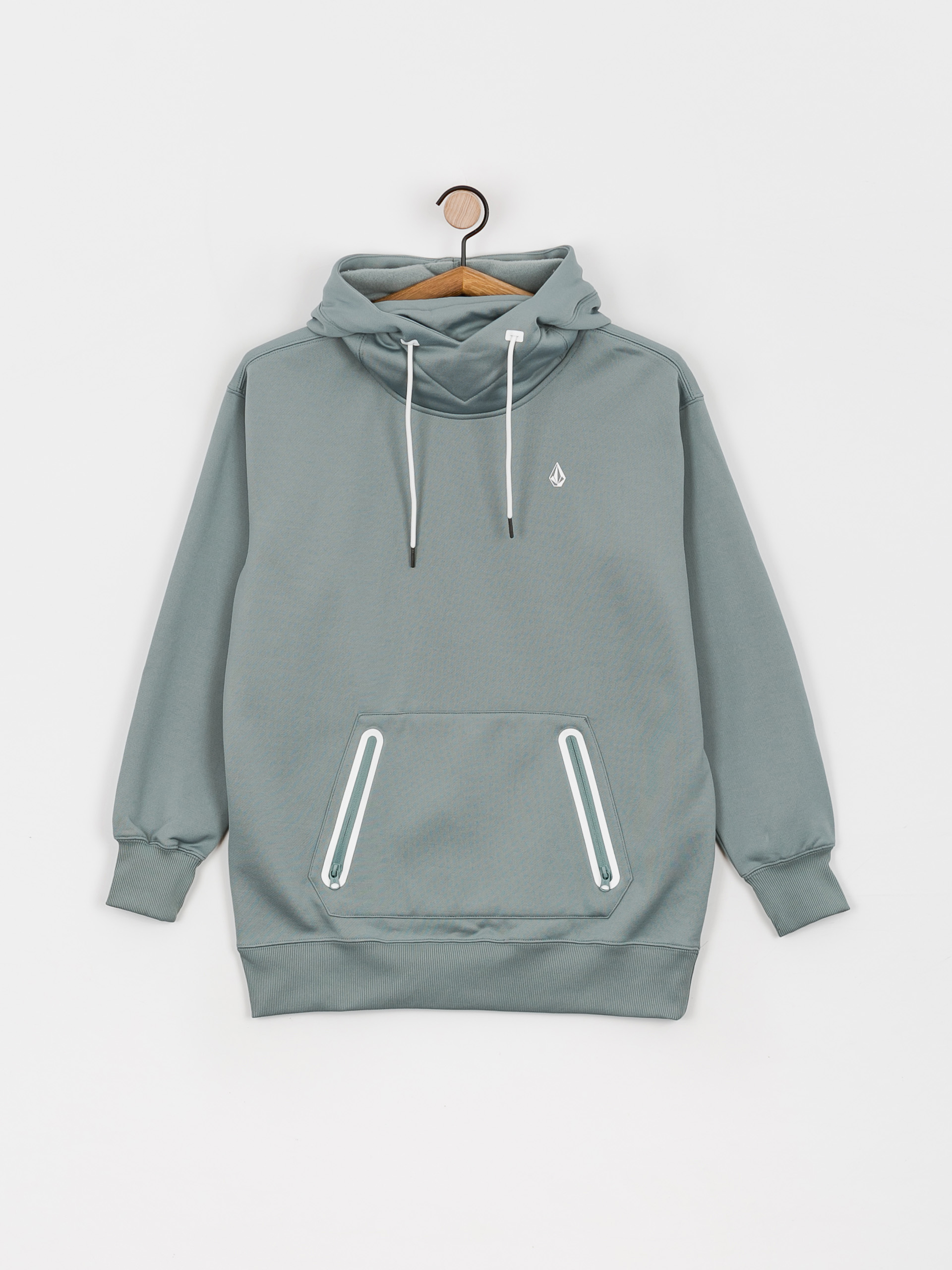 Damska Bluza aktywna Volcom Spring Shred HD (green ash)