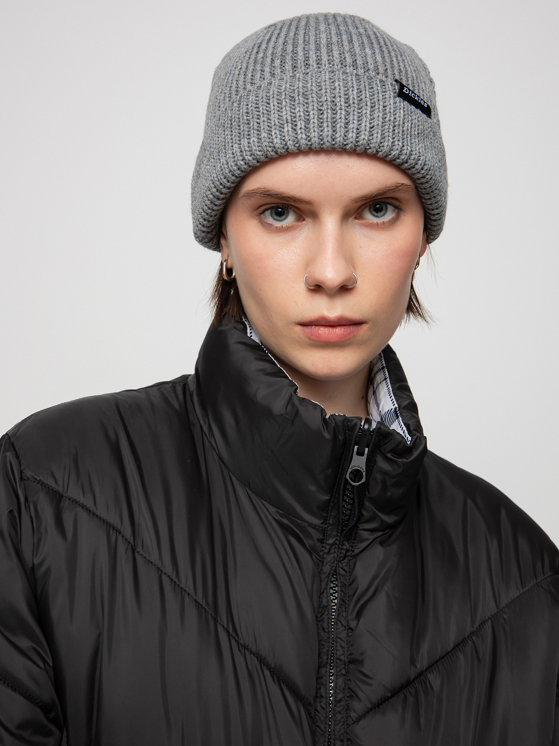 Kurtka Volcom Down'N Puff Reversible Wmn (black)