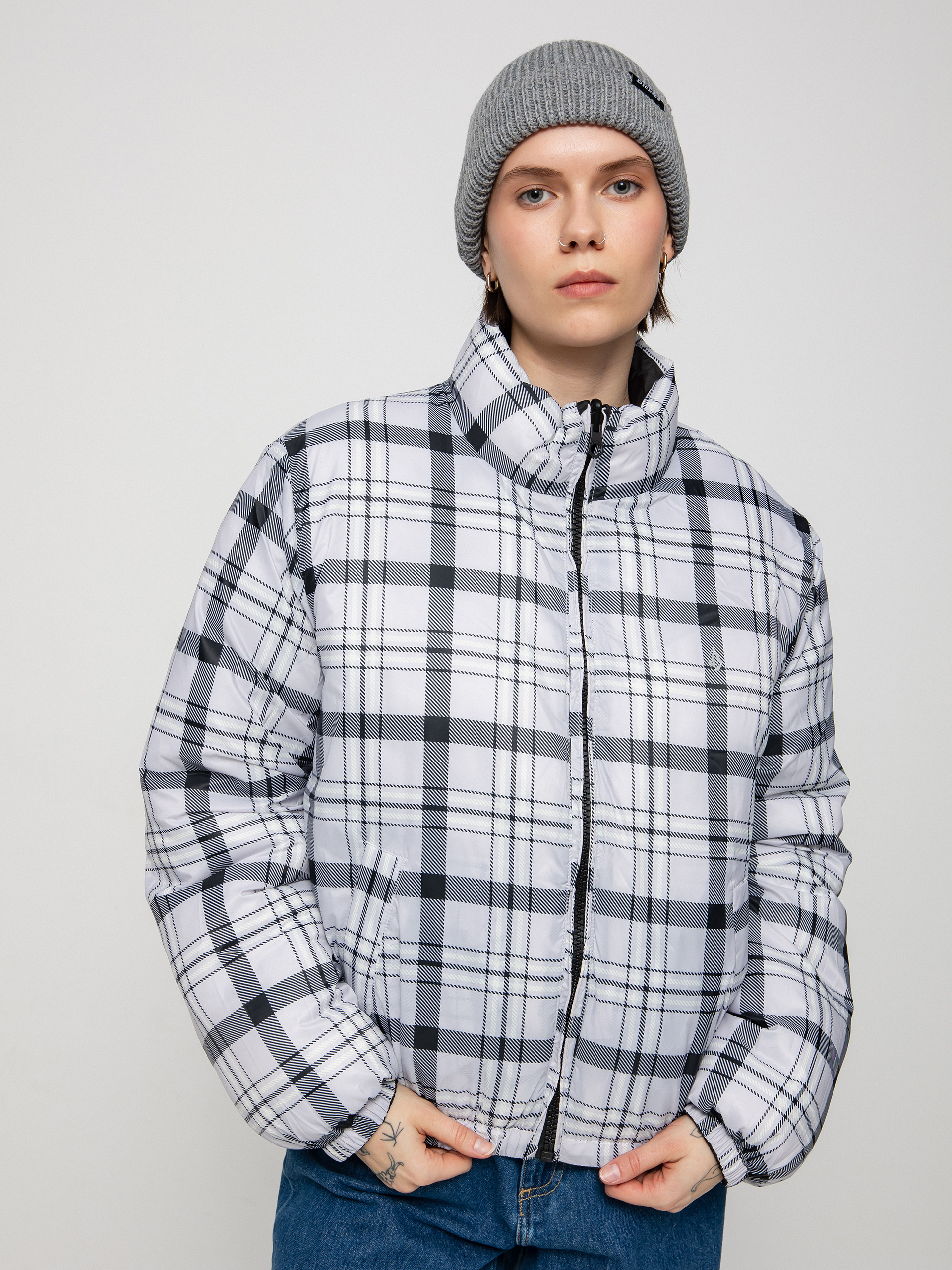 Kurtka Volcom Down'N Puff Reversible Wmn (black)