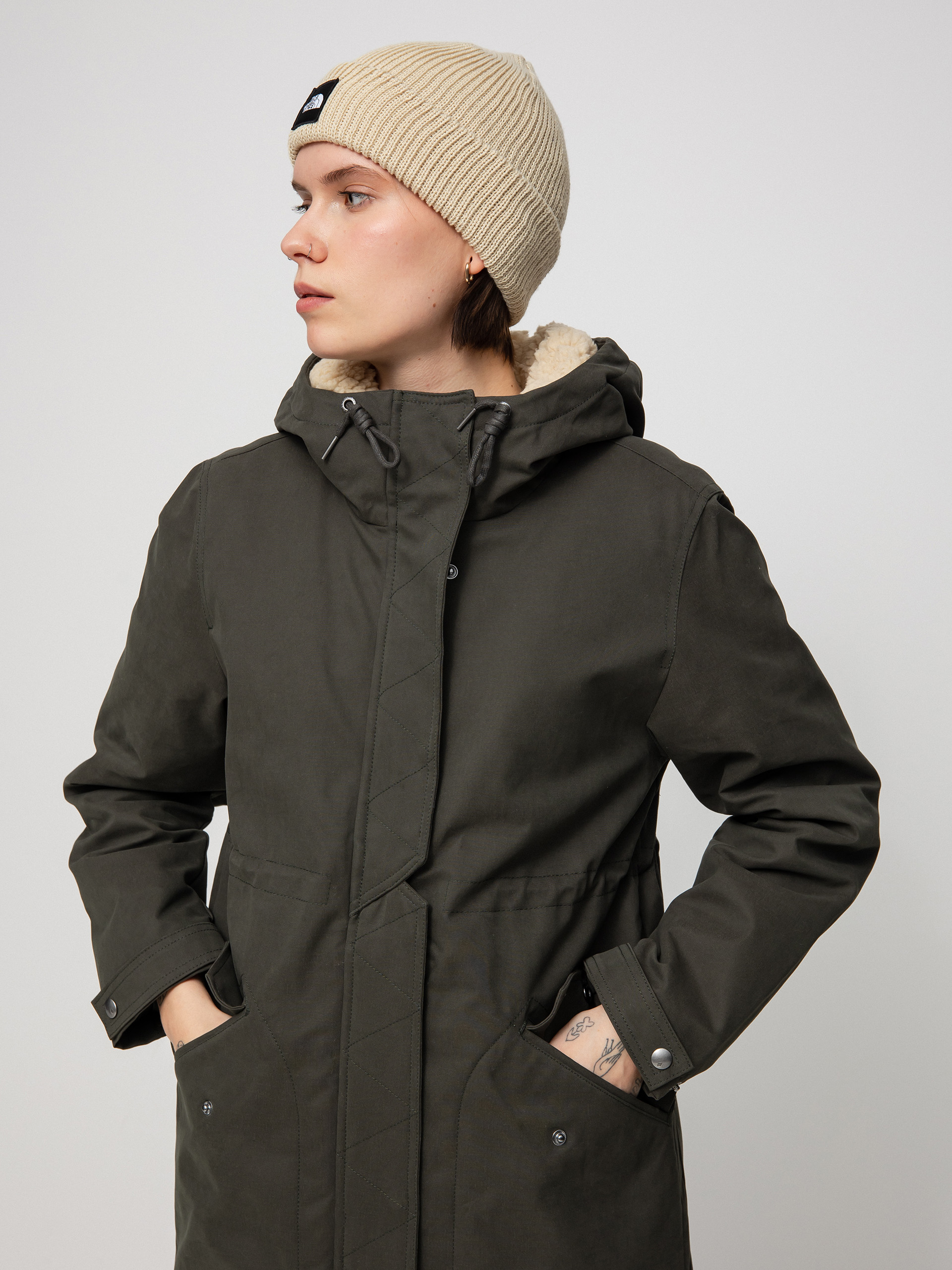 Kurtka Volcom Less Is More 5K Parka Wmn (rinsed black)