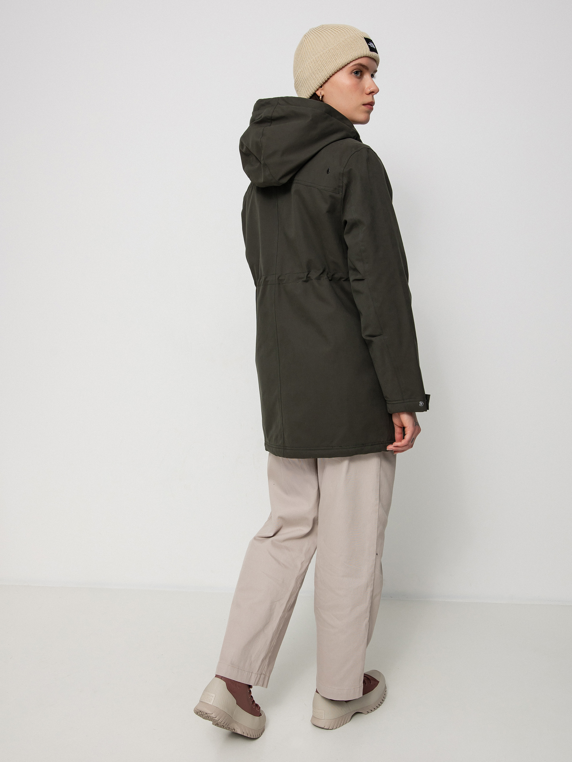 Kurtka Volcom Less Is More 5K Parka Wmn (rinsed black)