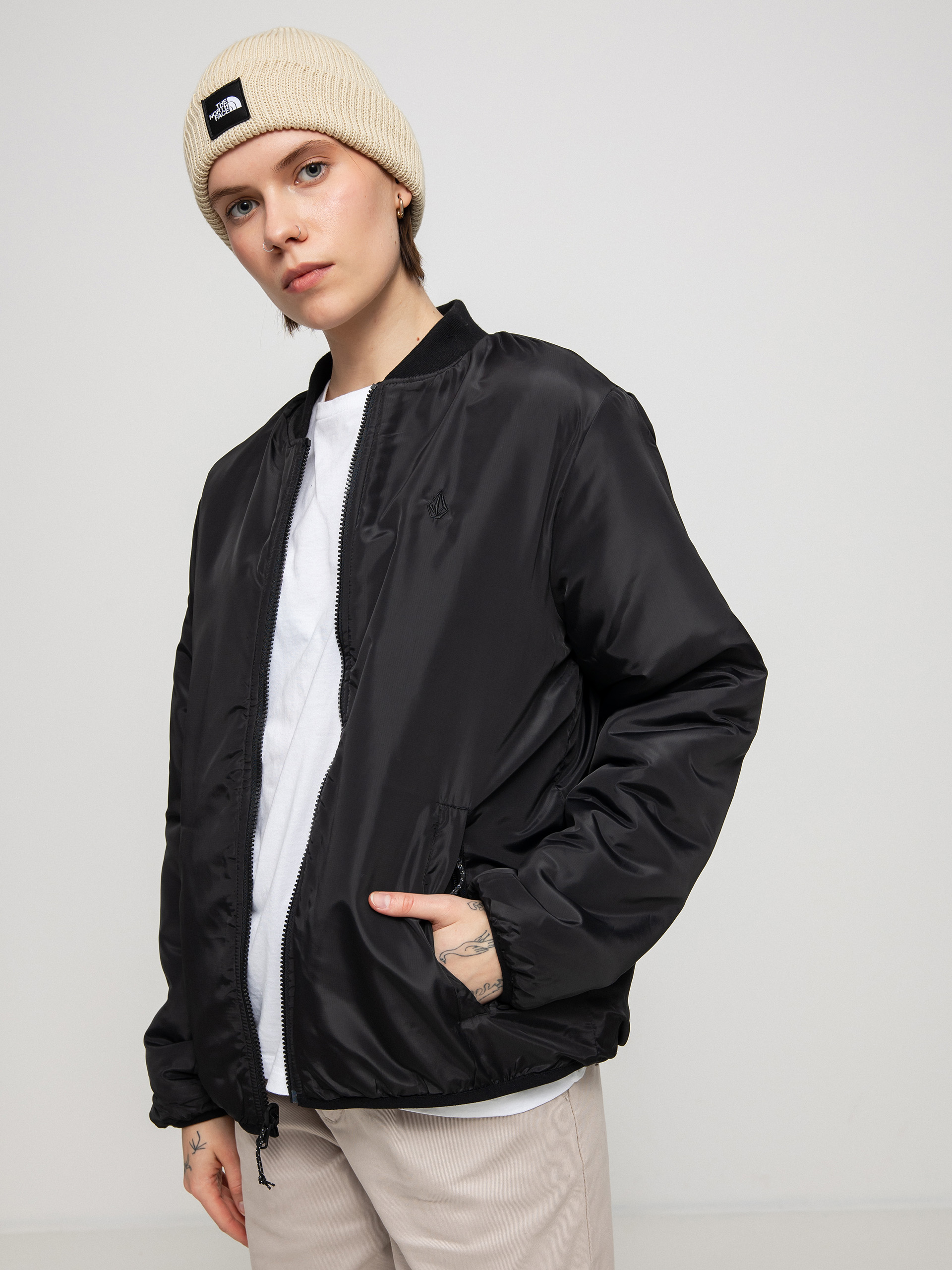 Kurtka Volcom Reversible Polar Wmn (black)