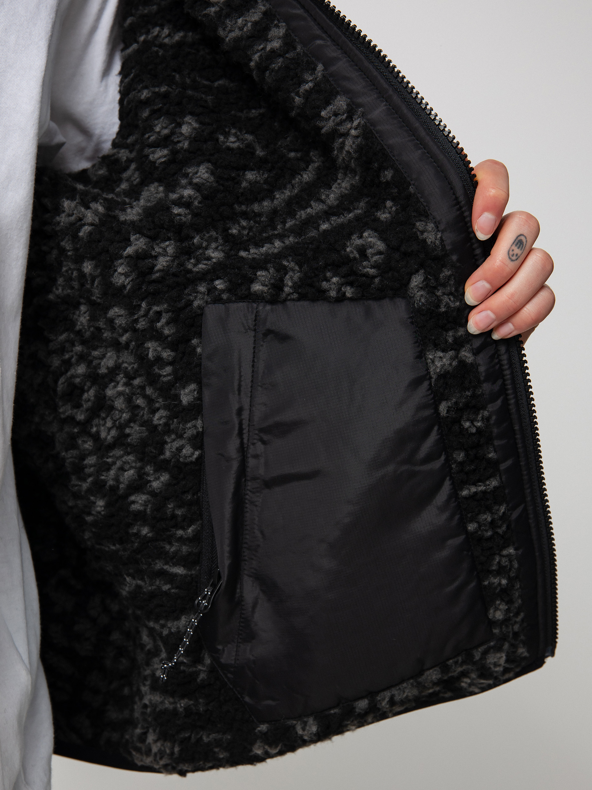 Kurtka Volcom Reversible Polar Wmn (black)