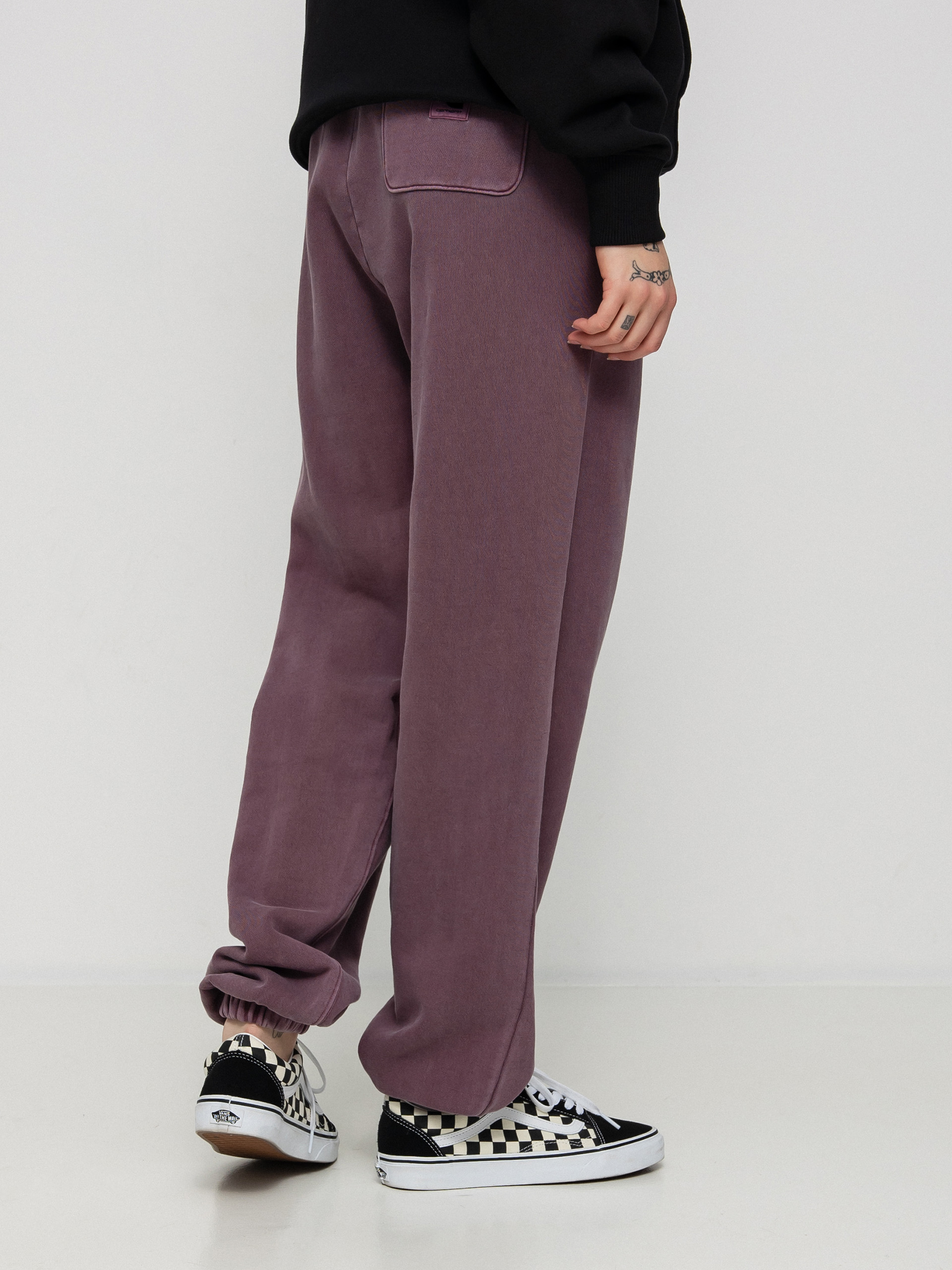 Spodnie Carhartt WIP Nelson Wmn (dark plum)