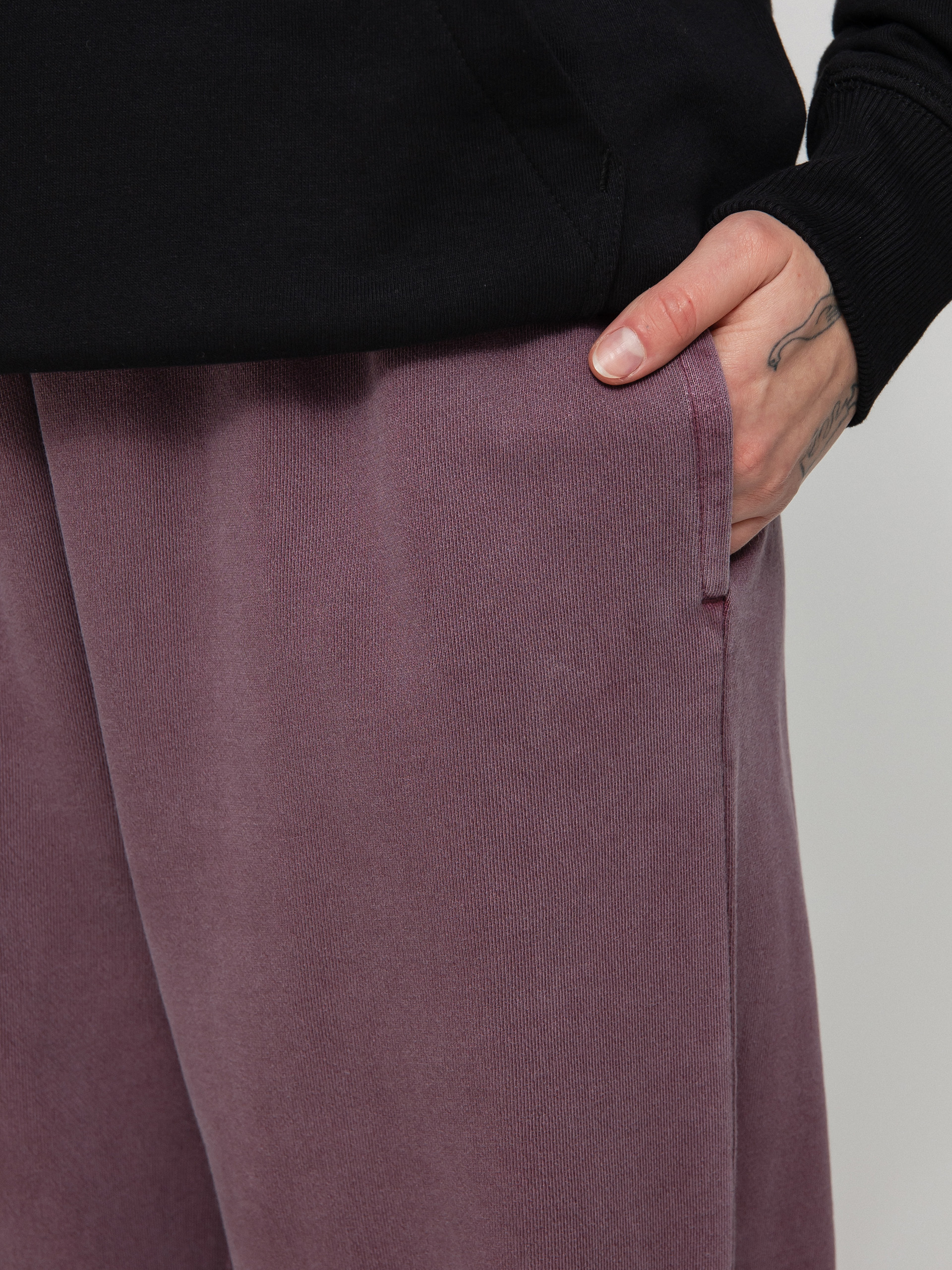 Spodnie Carhartt WIP Nelson Wmn (dark plum)