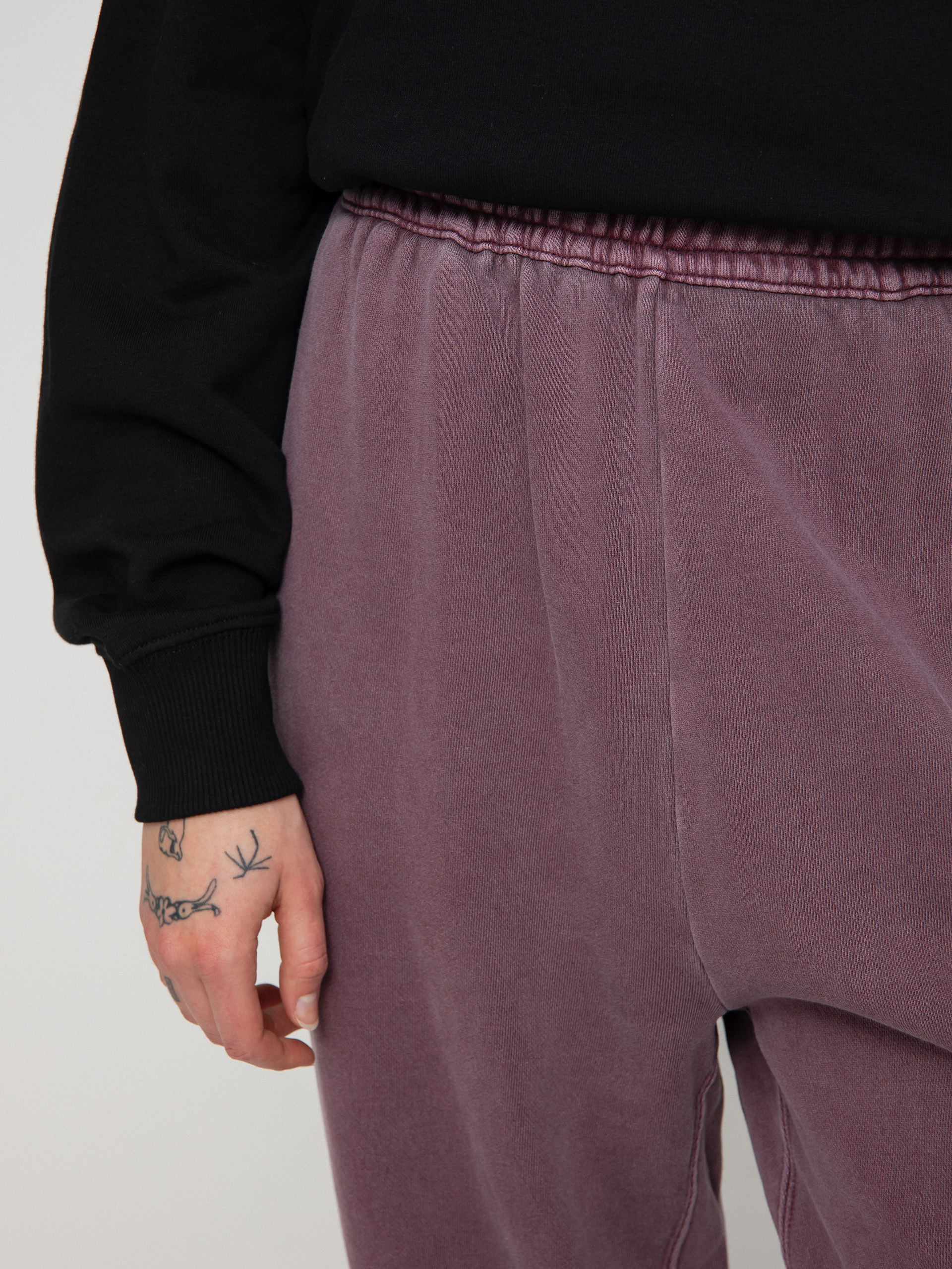 Spodnie Carhartt WIP Nelson Wmn (dark plum)