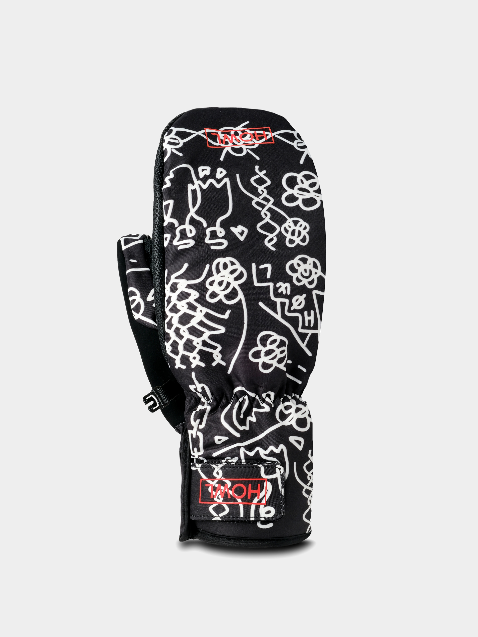 Rękawice Howl Flyweight Mitt (black flash art david lebicar)