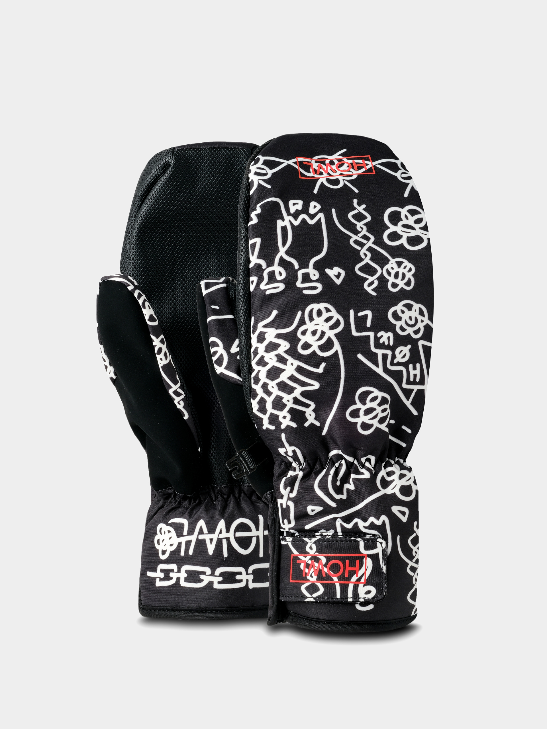 Rękawice Howl Flyweight Mitt (black flash art david lebicar)