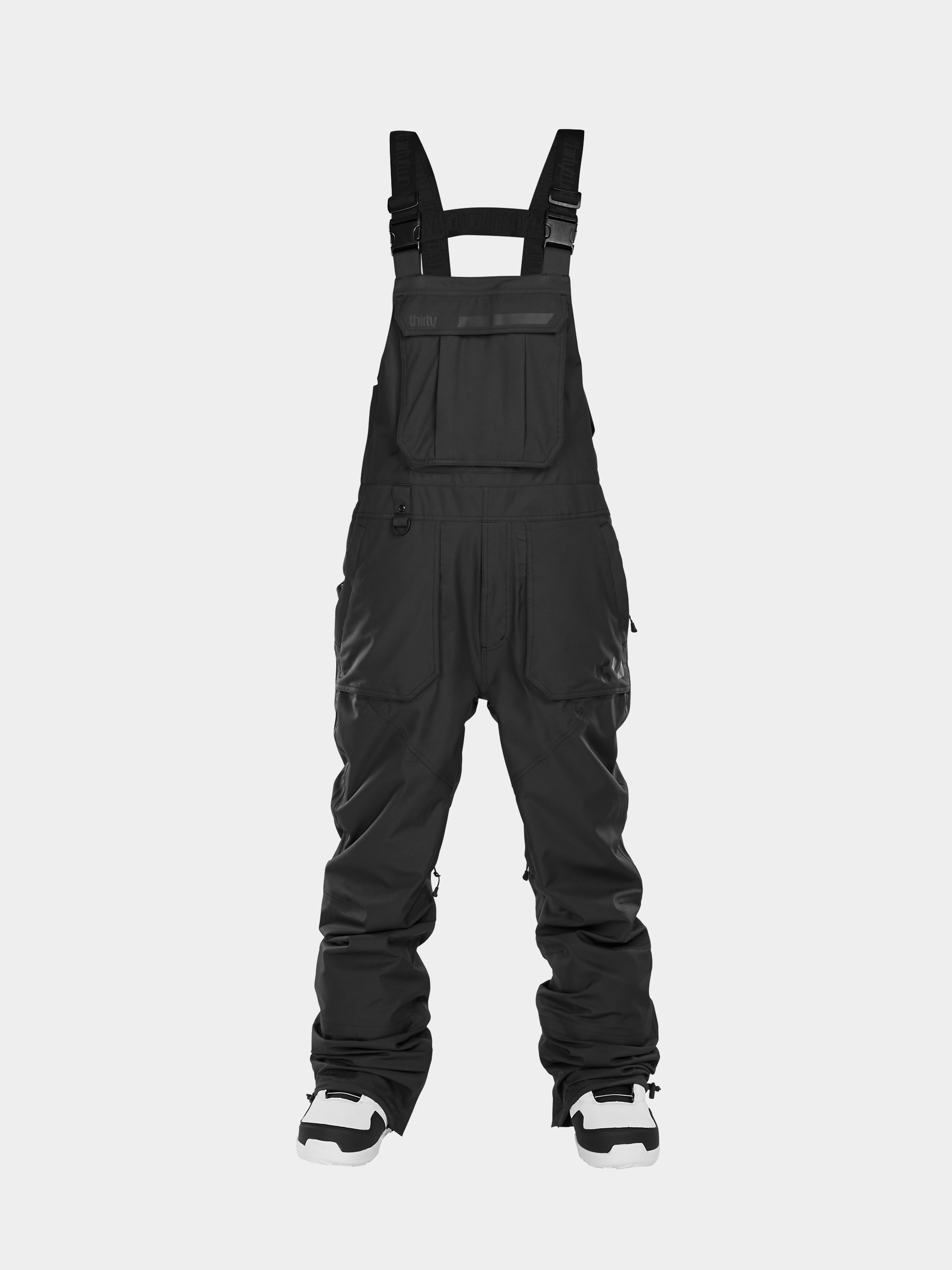 Damskie Spodnie snowboardowe ThirtyTwo Basement Bib (black)