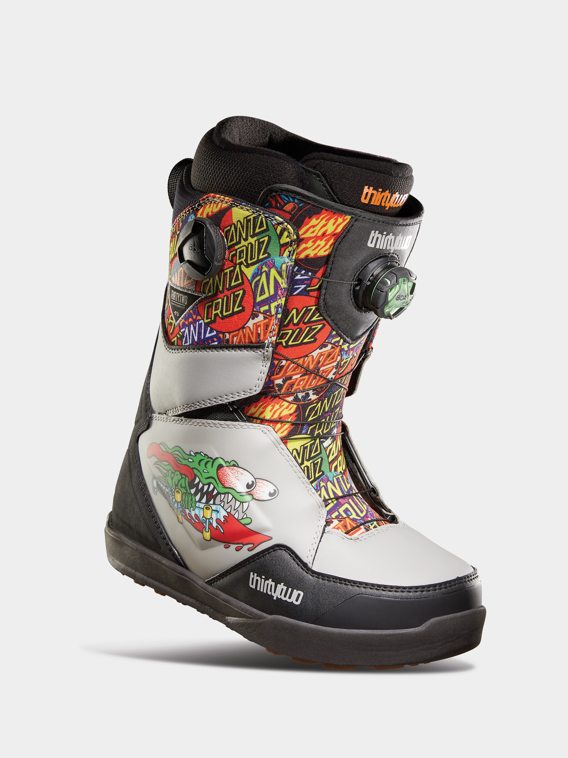 Męskie Buty snowboardowe ThirtyTwo Lashed Double Boa Santa Cruz (grey/black)