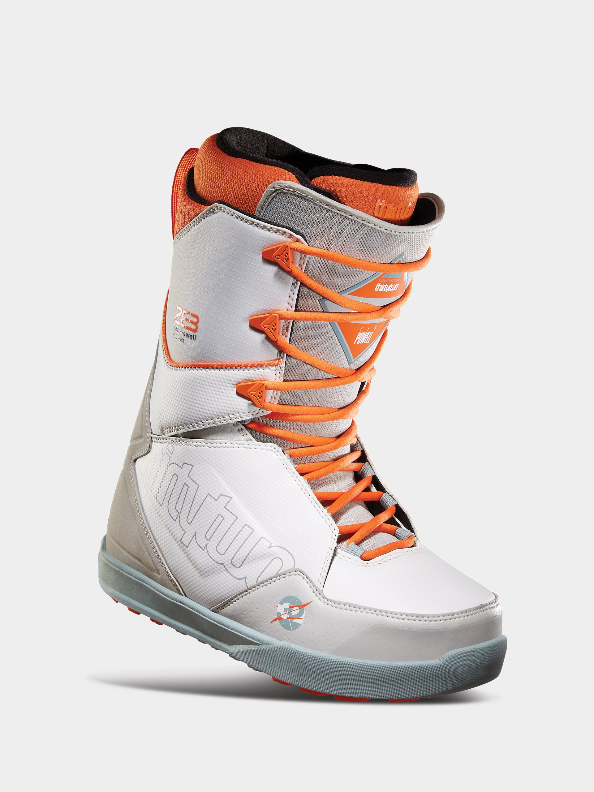 Męskie Buty snowboardowe ThirtyTwo Lashed Powell (grey/white/orange)