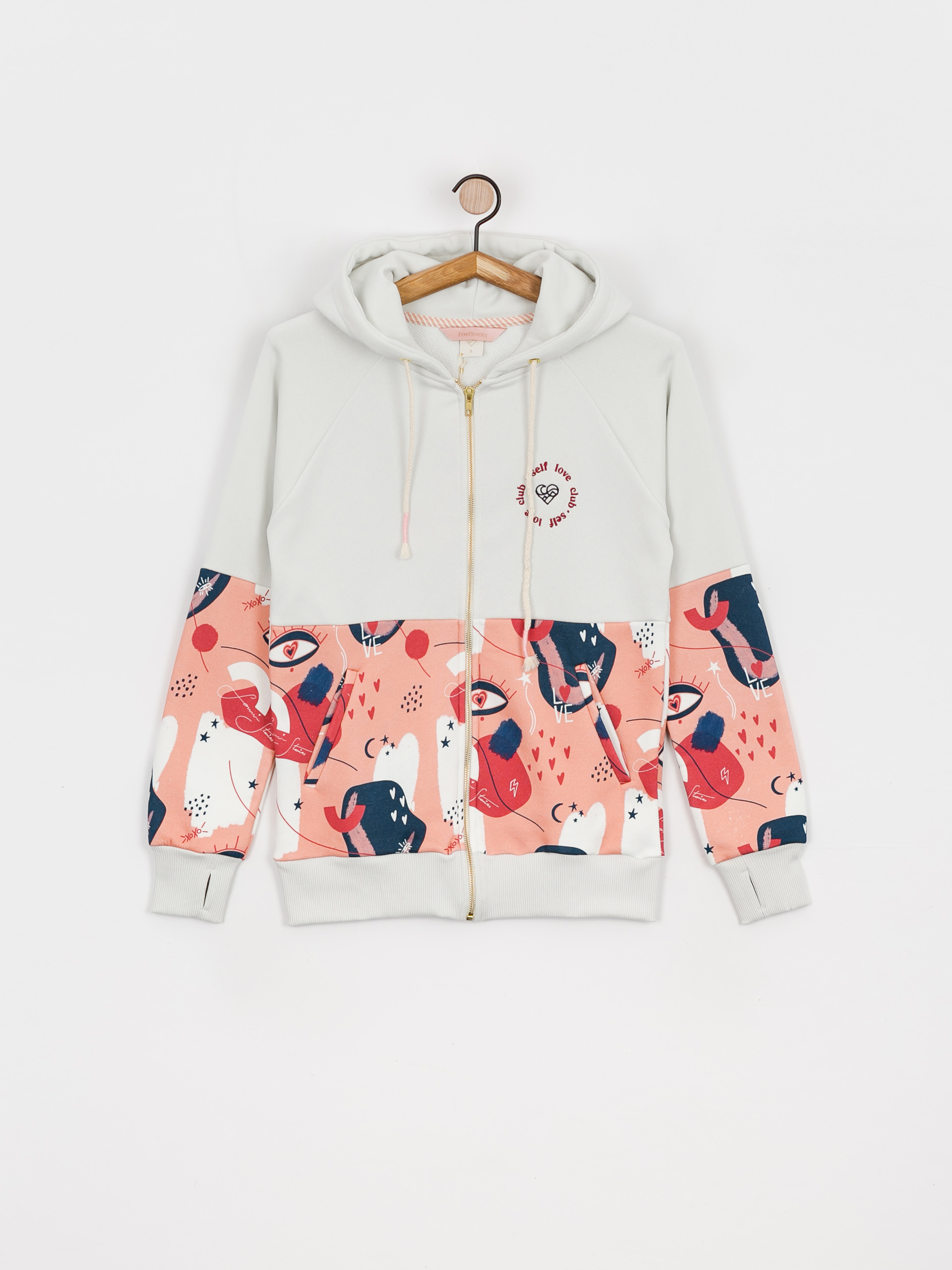 Bluza z kapturem Femi Stories Tito ZHD Wmn (slc)
