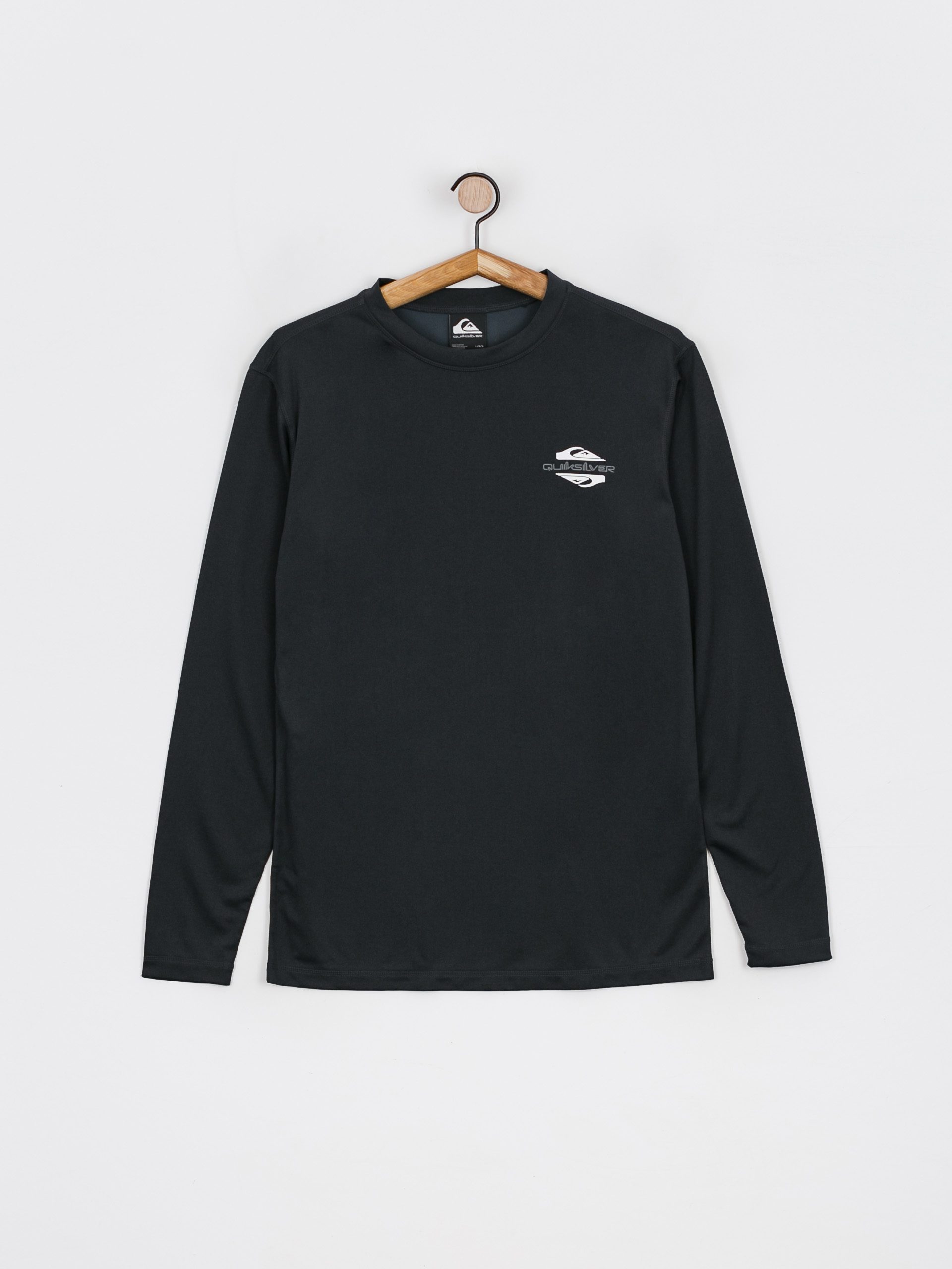 Męski Longsleeve aktywny Quiksilver Territory Layer (true black)