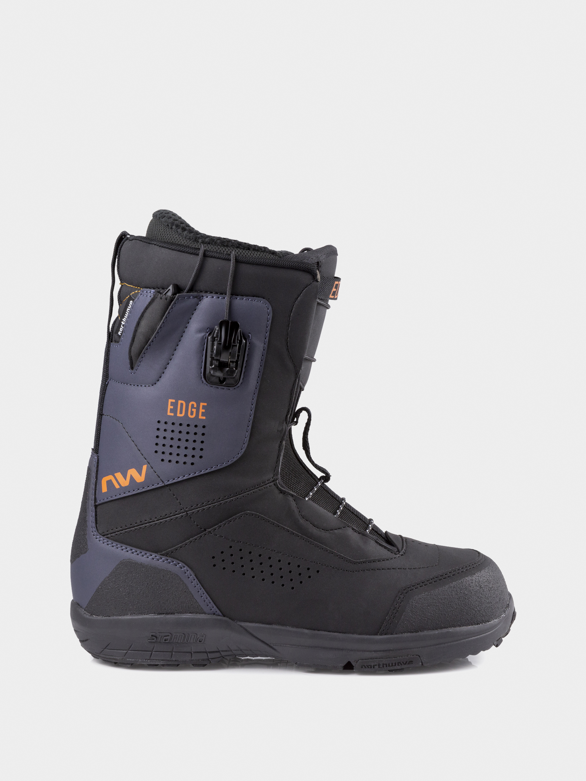 Buty snowboardowe Northwave Edge Sls - czarny (black/dark grey)