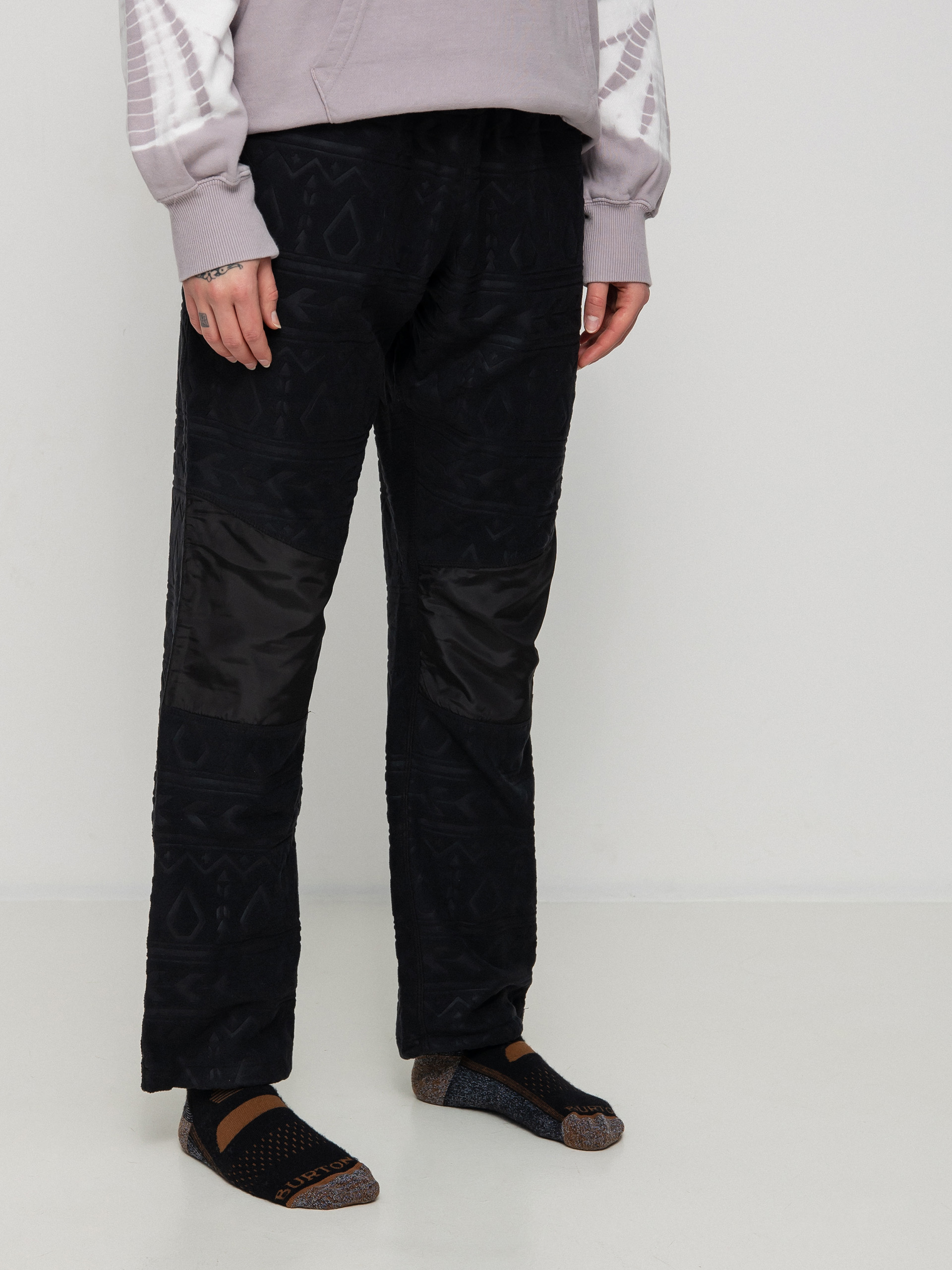 Spodnie Volcom Polar Fleece Wmn (black)