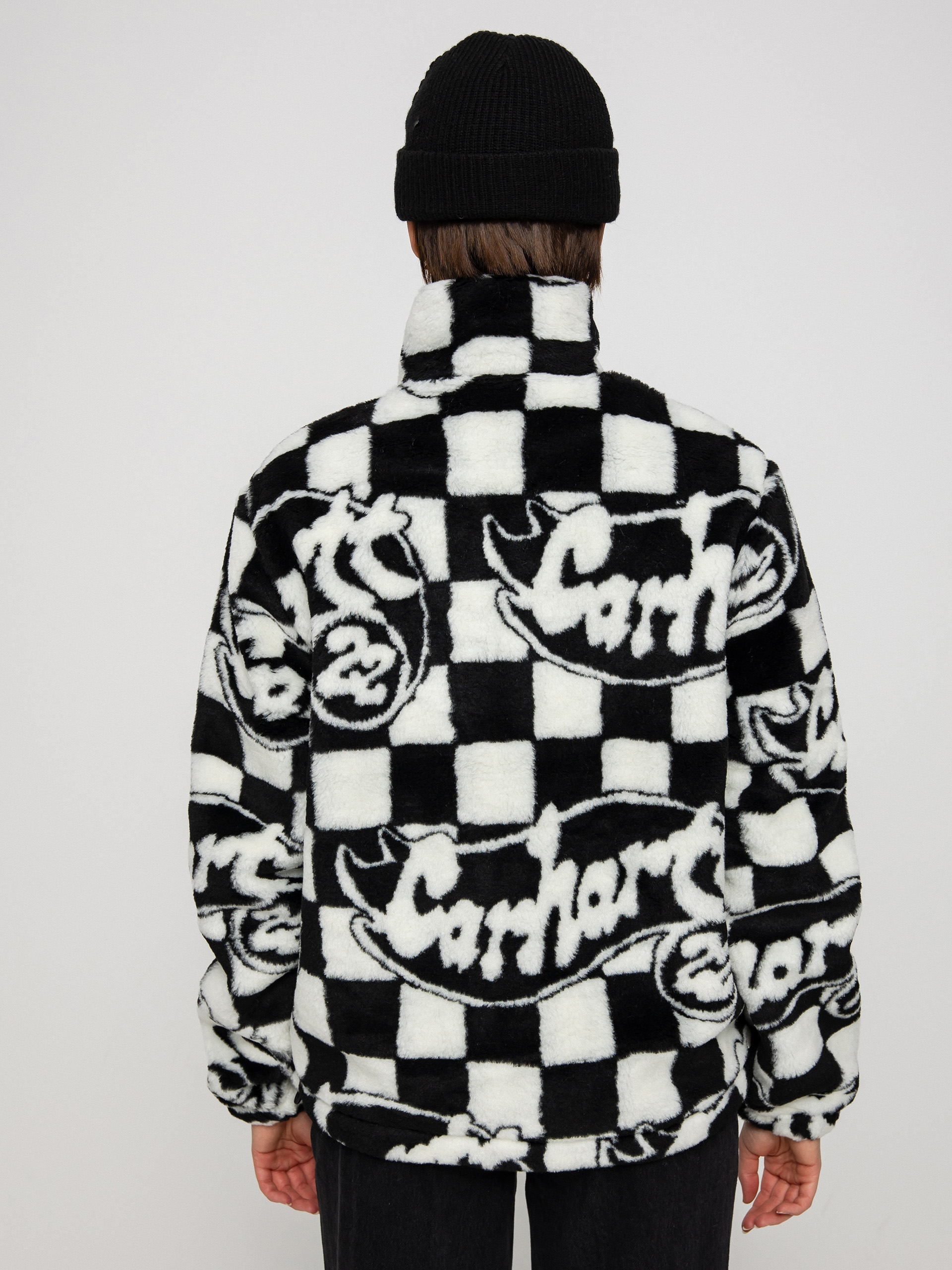Kurtka Carhartt WIP Plains Liner Wmn (joyride jacquard/black/wax)