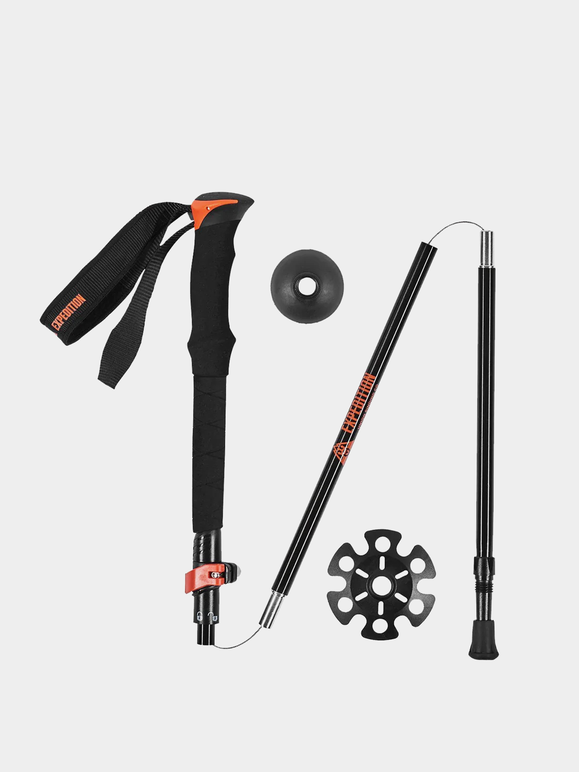 Kijki Union Aluminum Touring Pole (black)