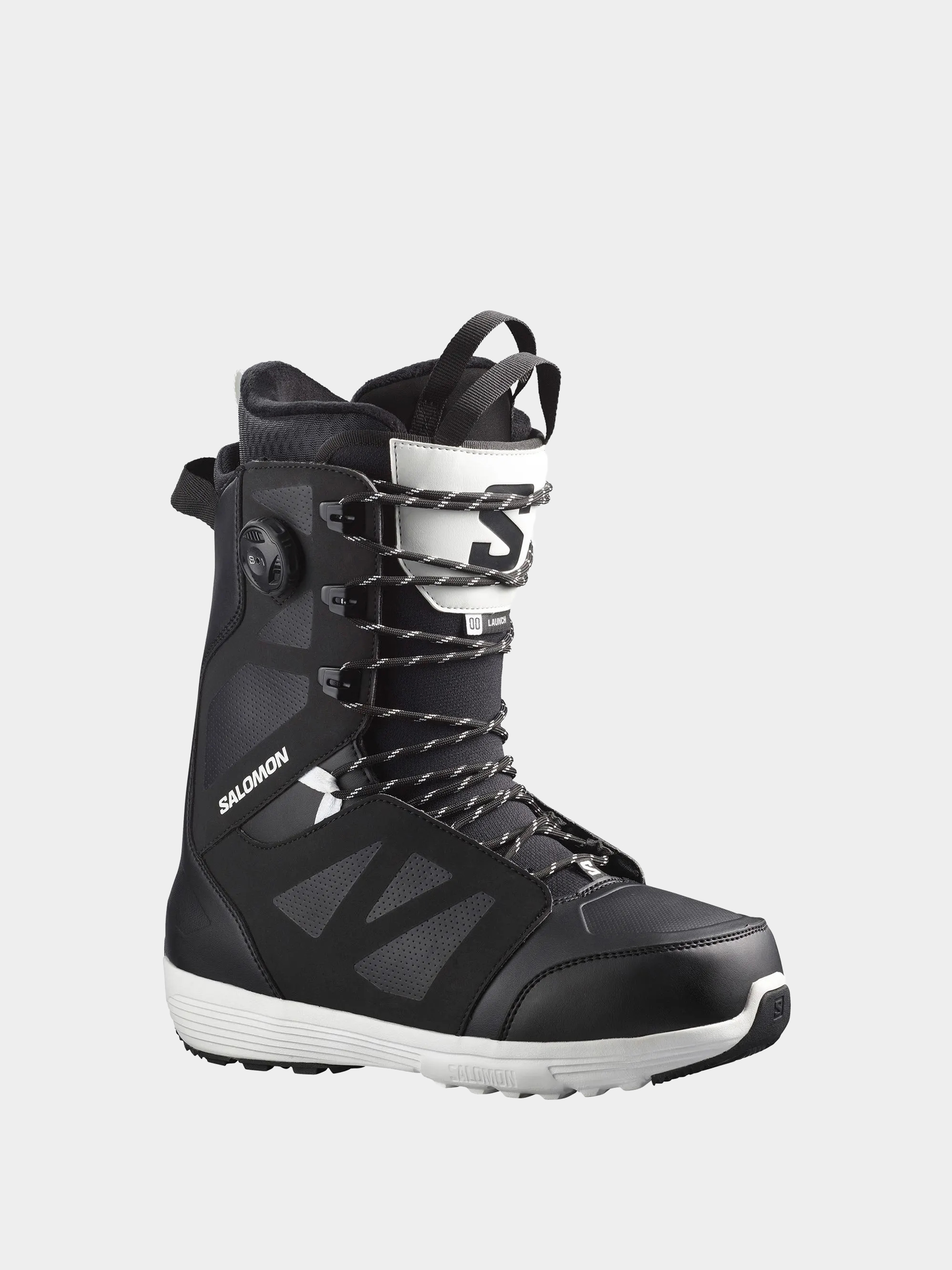 Męskie Buty snowboardowe Salomon Launch Lace Sj Boa (black/black/white)