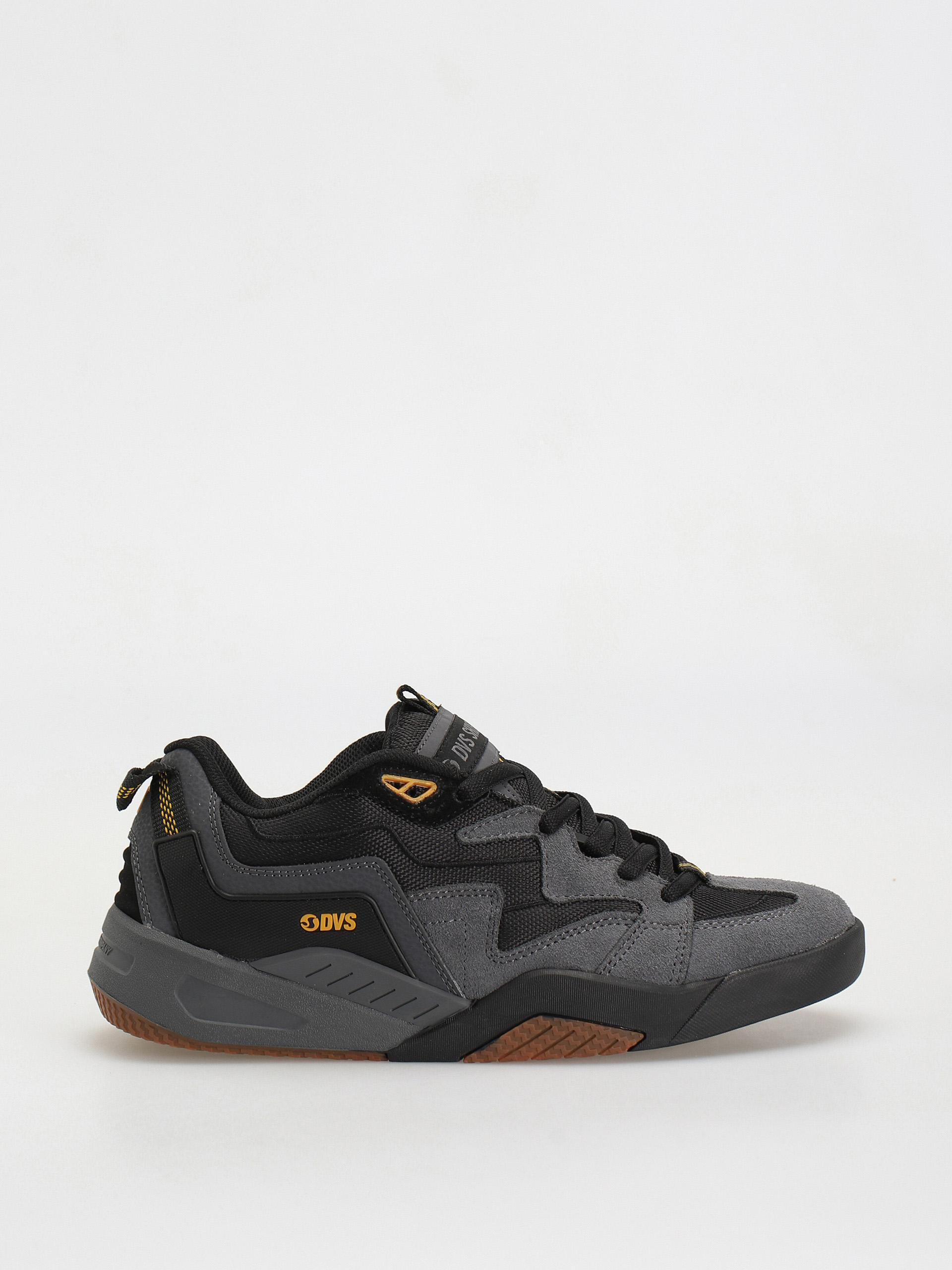 Buty DVS Devious (charcoal black goldenrod suede)