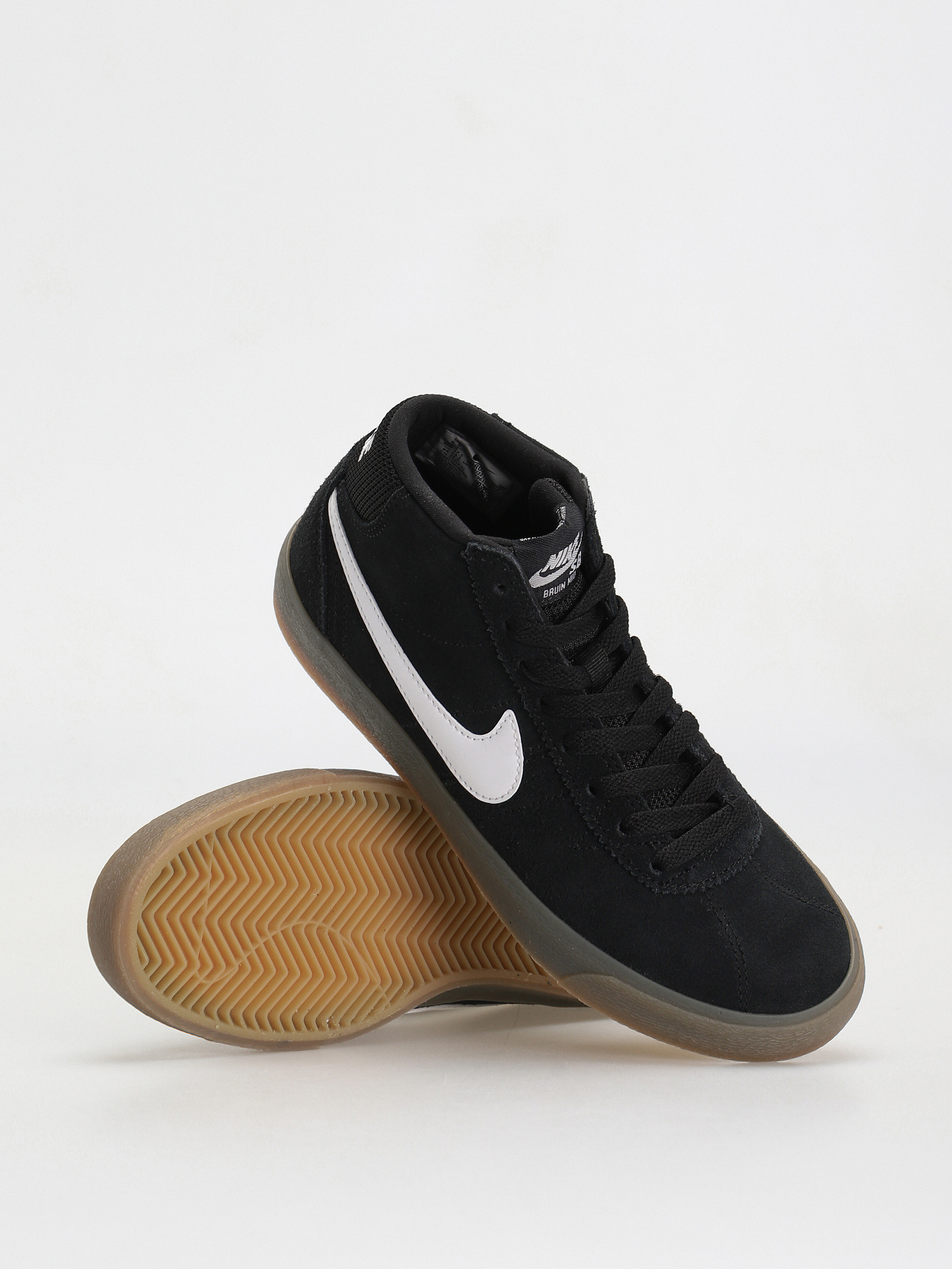 Buty Nike SB Bruin High Wmn (black/white black gum light brown)