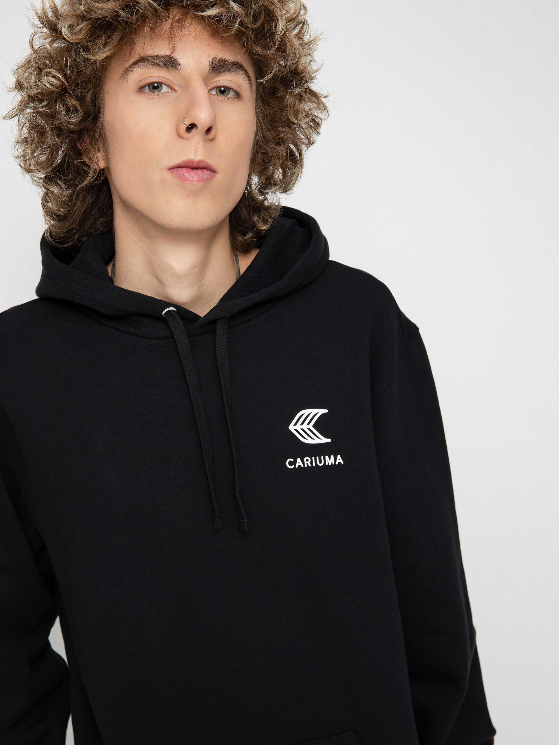 Bluza z kapturem Cariuma Cariuma Logo HD (black)