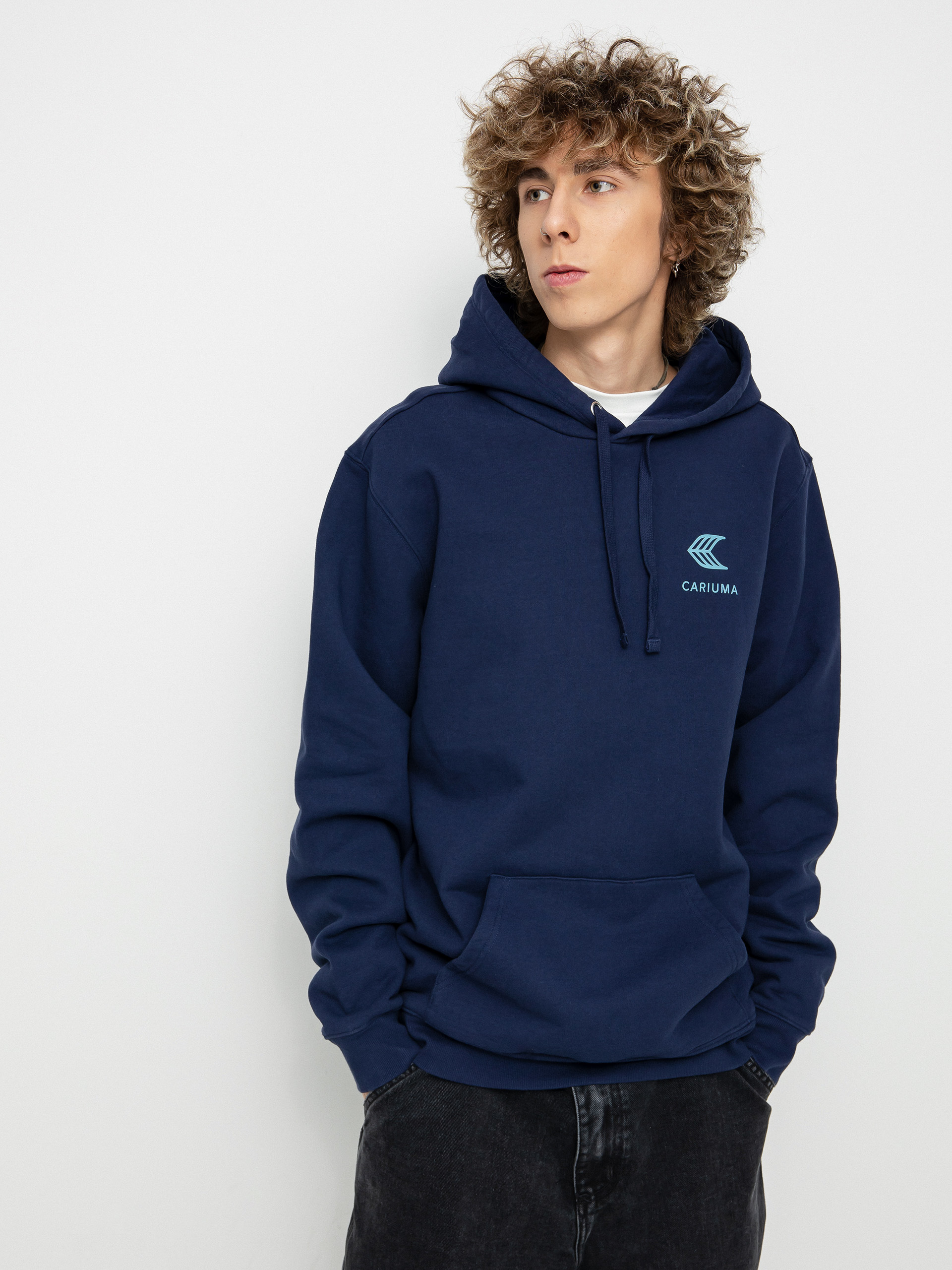 Bluza z kapturem Cariuma Cariuma Logo HD (navy)