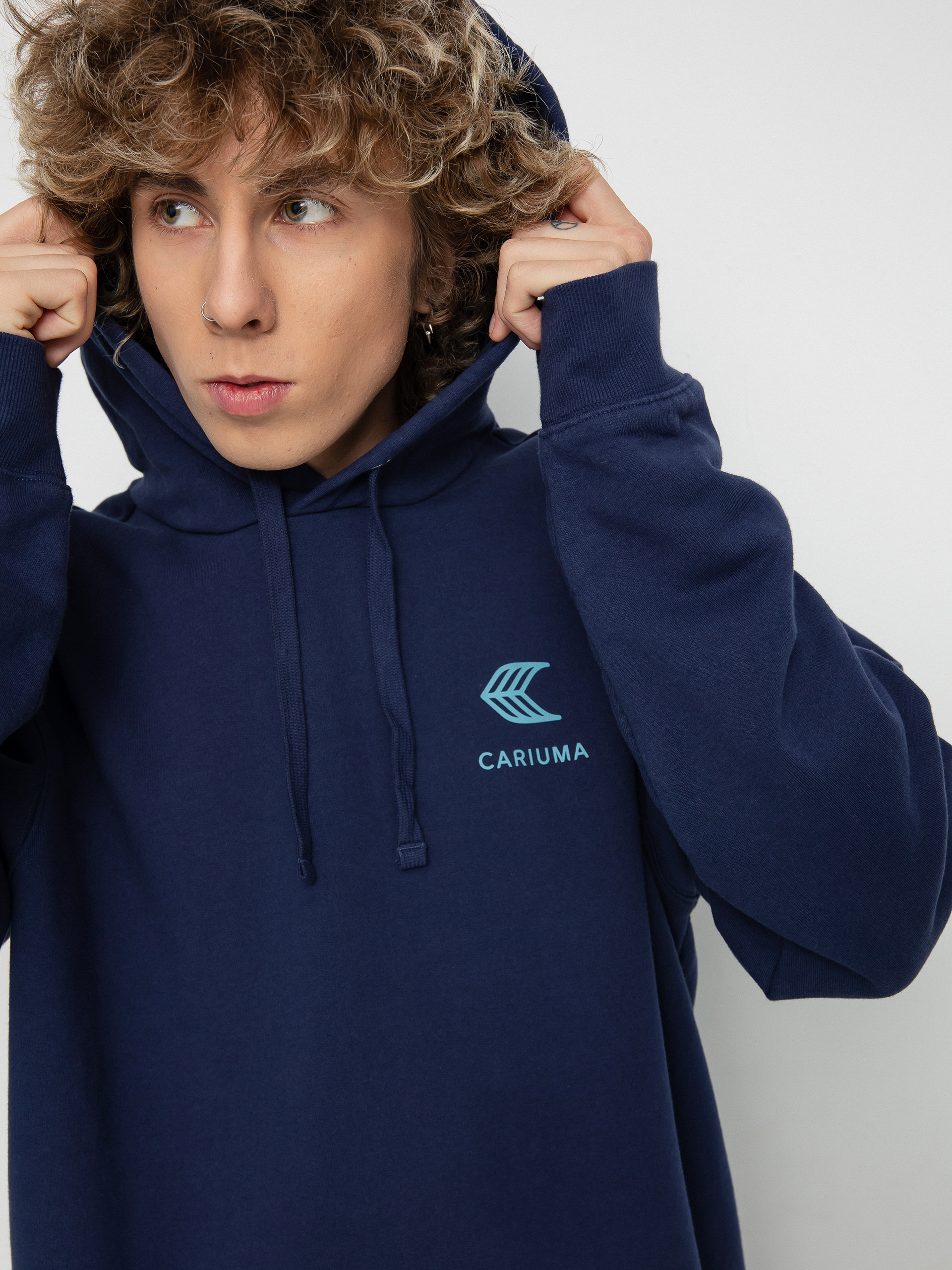 Bluza z kapturem Cariuma Cariuma Logo HD (navy)