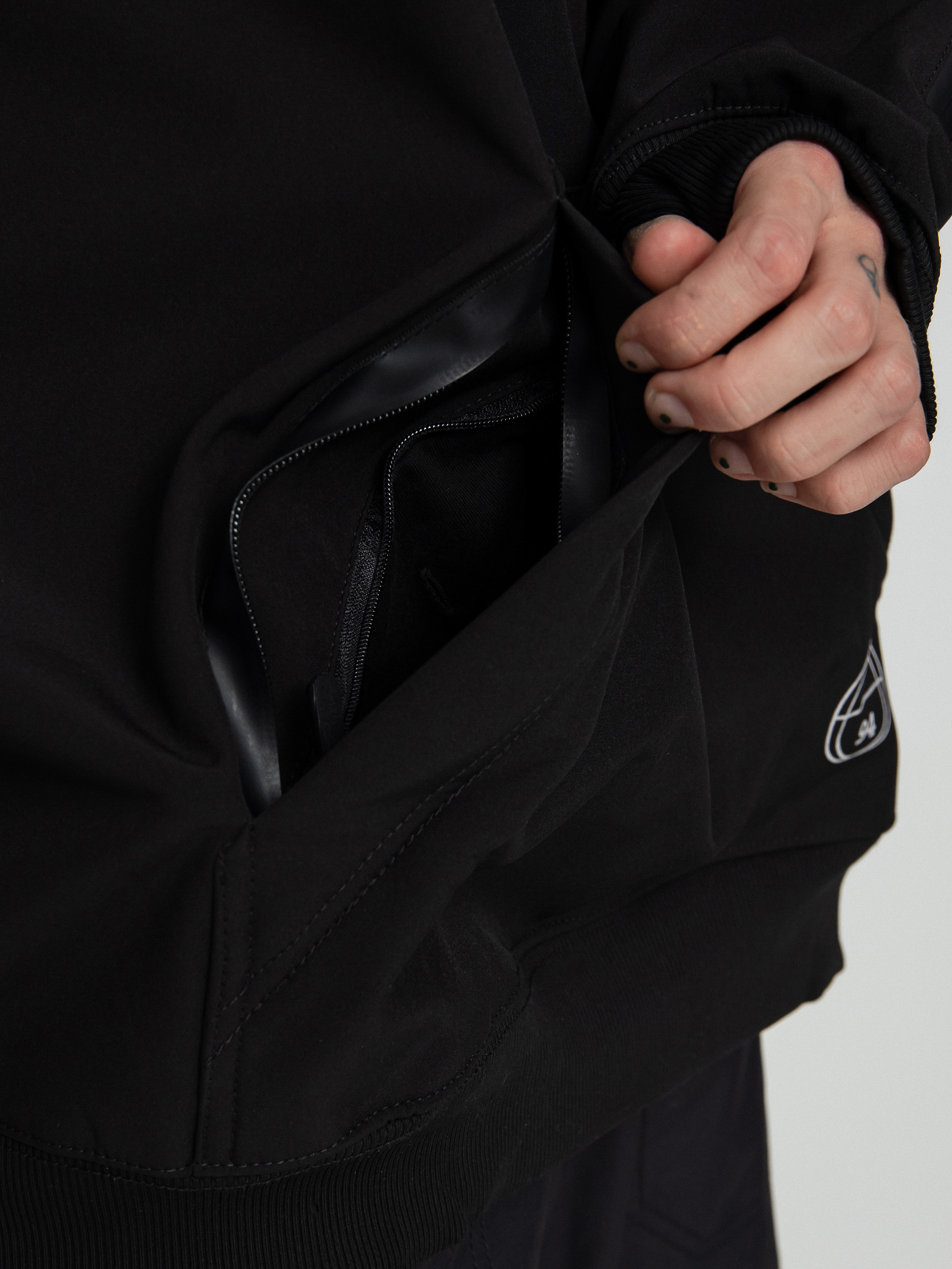 Bluza z kapturem Method Technical Riding HD (black)