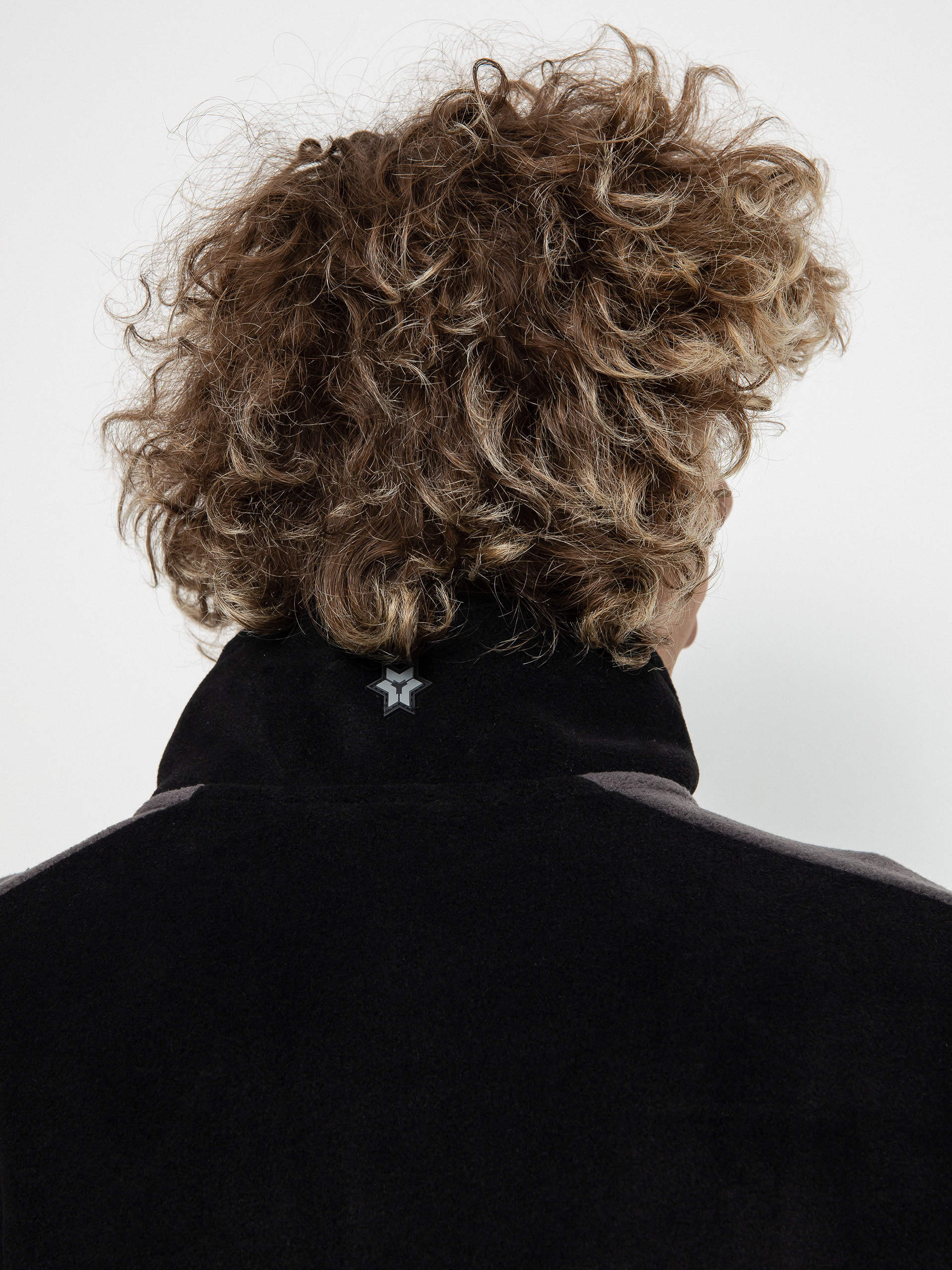 Męski Polar Method Fast Times 1/4 Zip (black/dark grey)