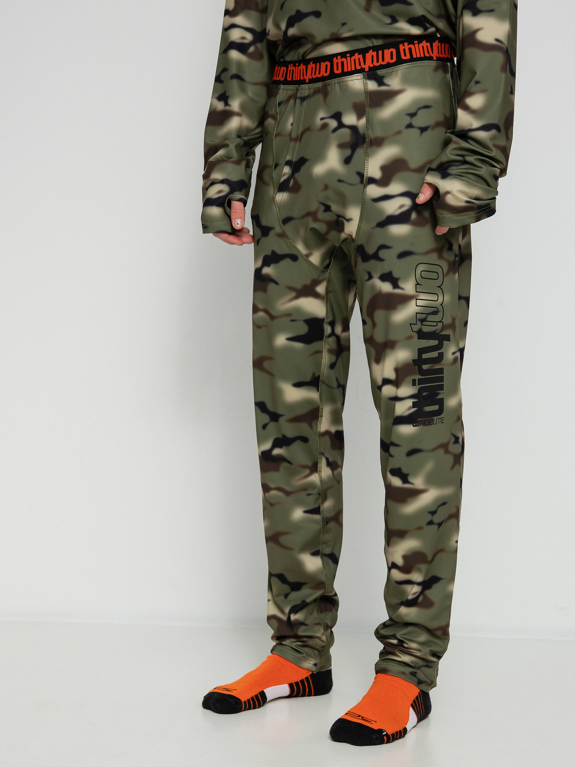 Męskie Legginsy aktywne ThirtyTwo Ridelite Pant (camo)