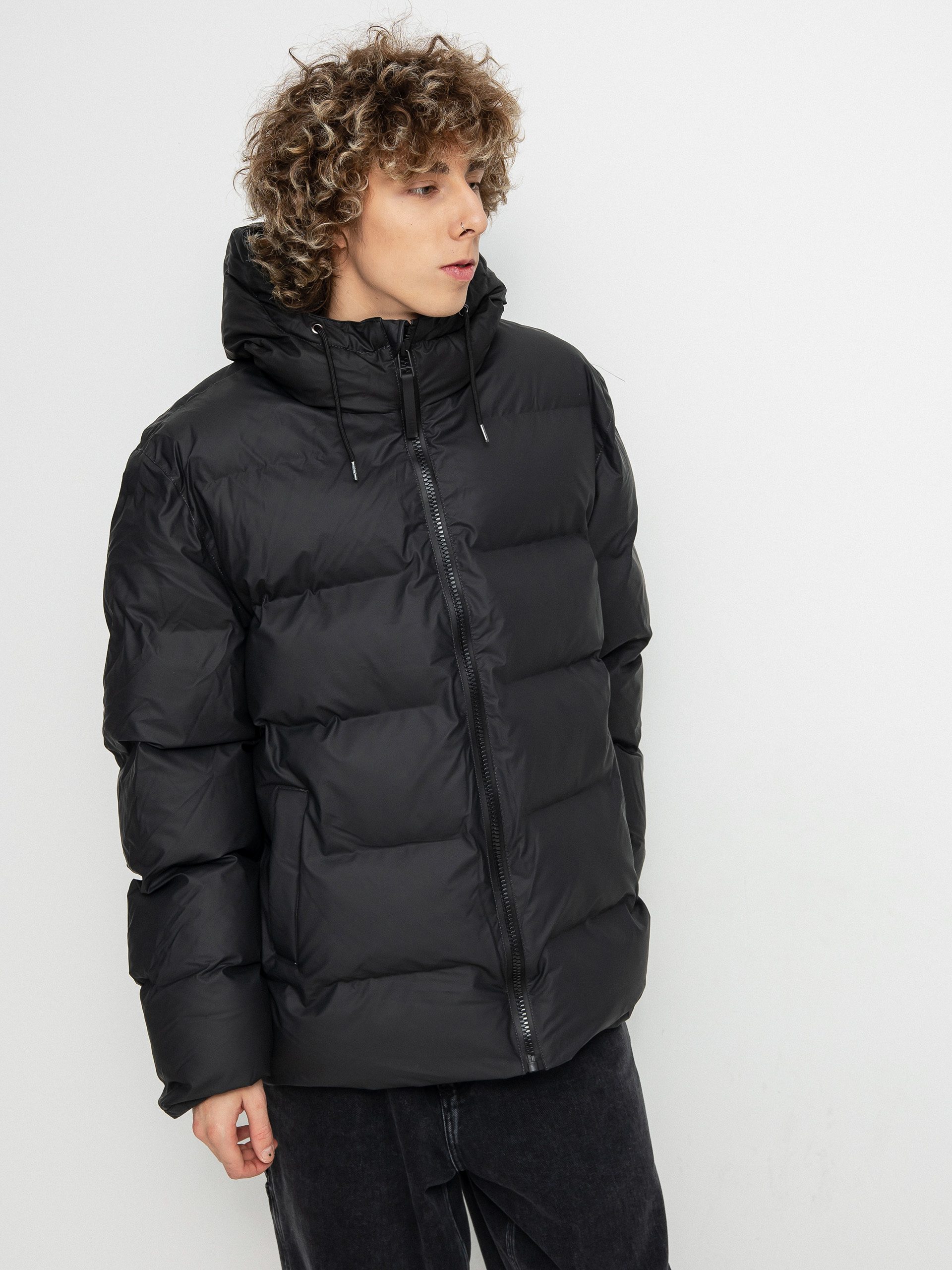 Kurtka Rains Puffer Jacket (black)