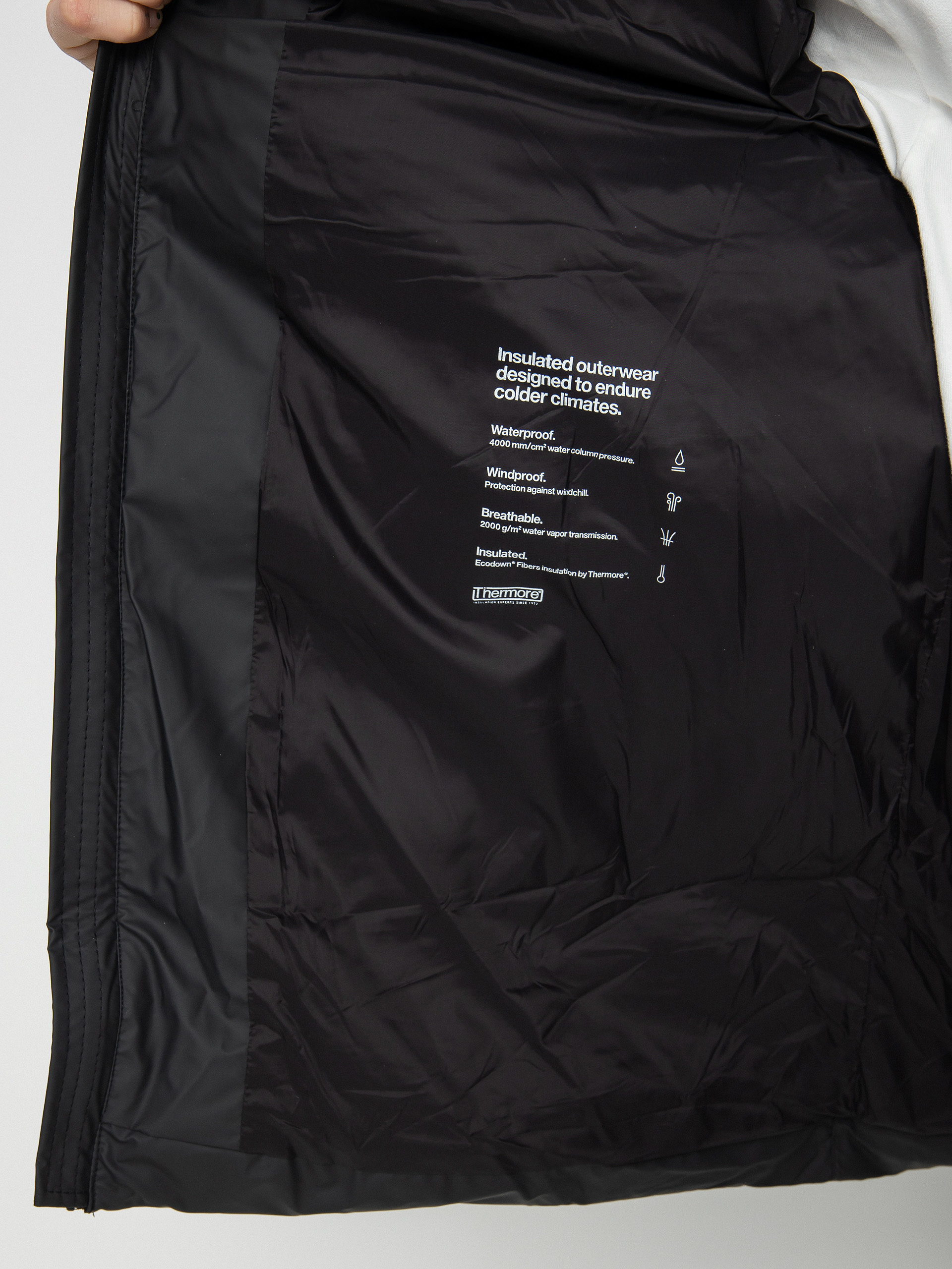 Kurtka Rains Puffer Jacket (black)