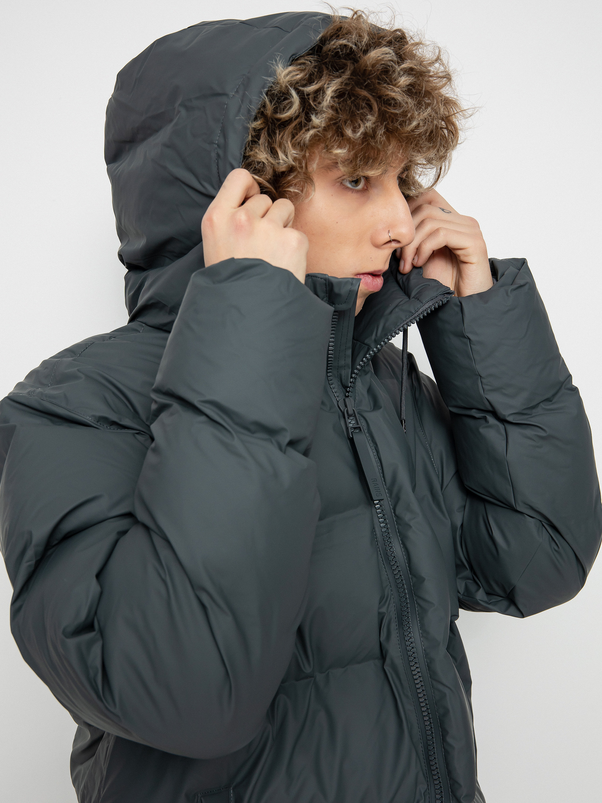 Kurtka Rains Puffer Jacket (slate)
