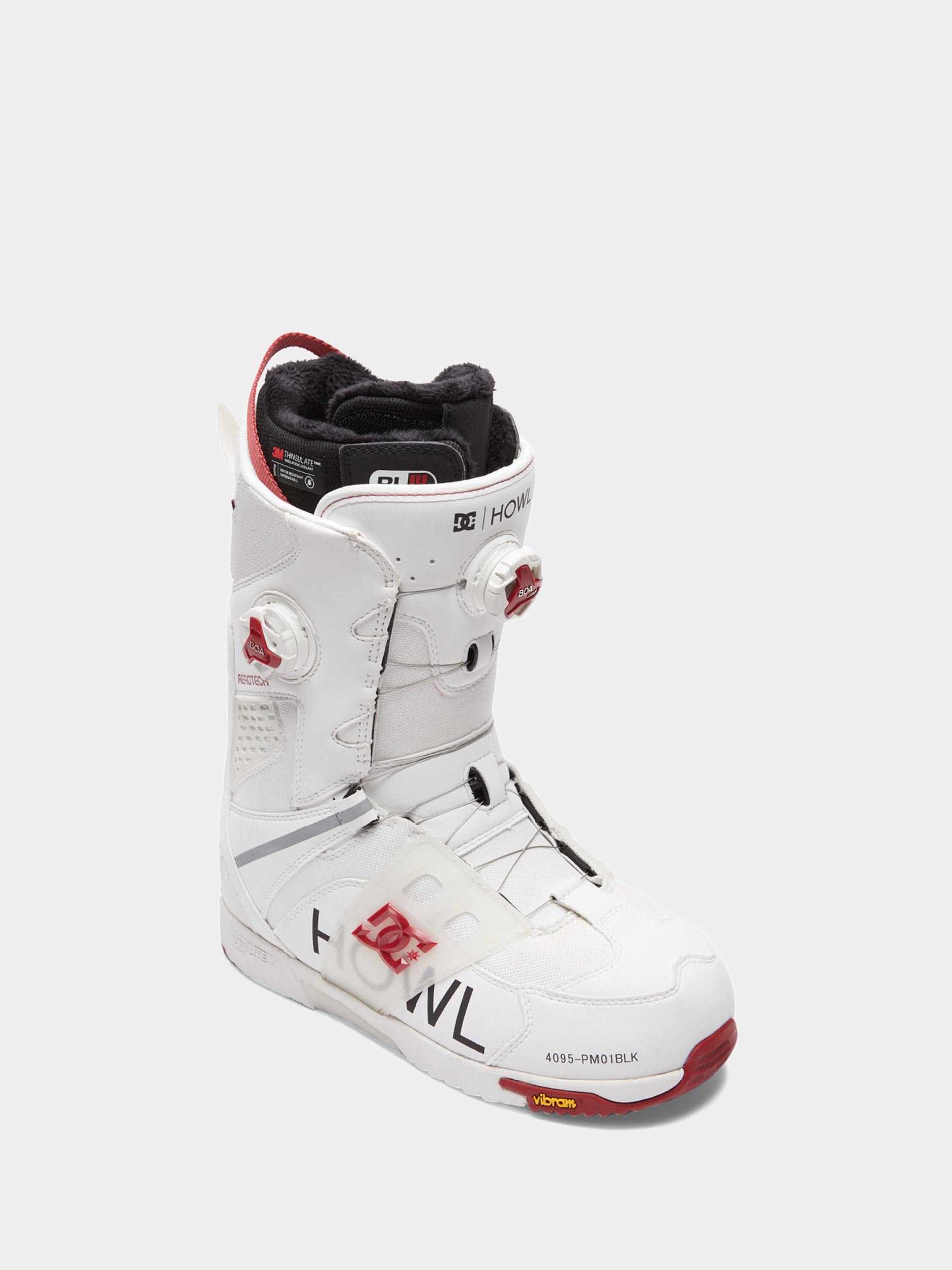 Męskie Buty snowboardowe DC X Howl Phantom (white/red)