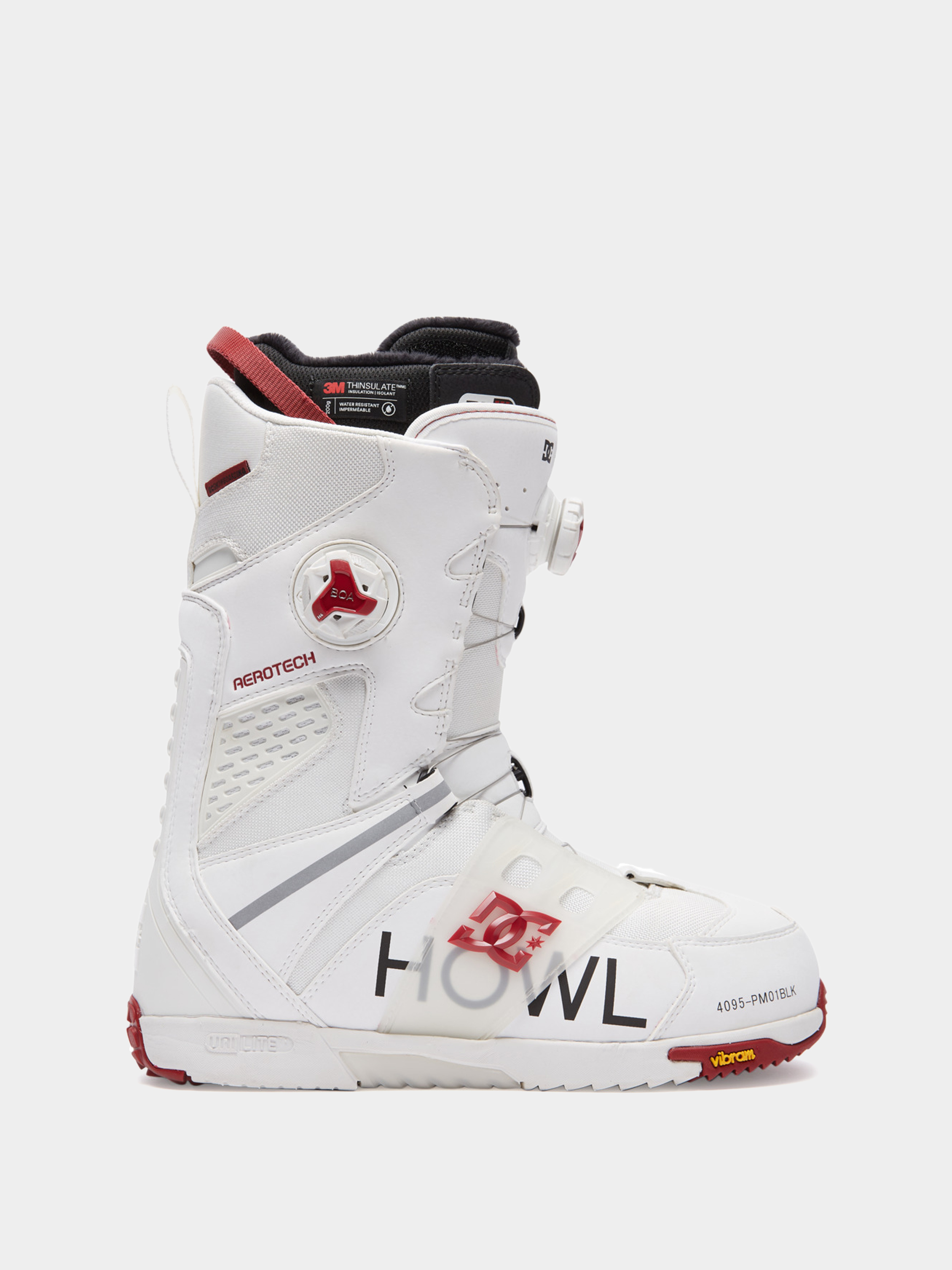 Męskie Buty snowboardowe DC X Howl Phantom (white/red)