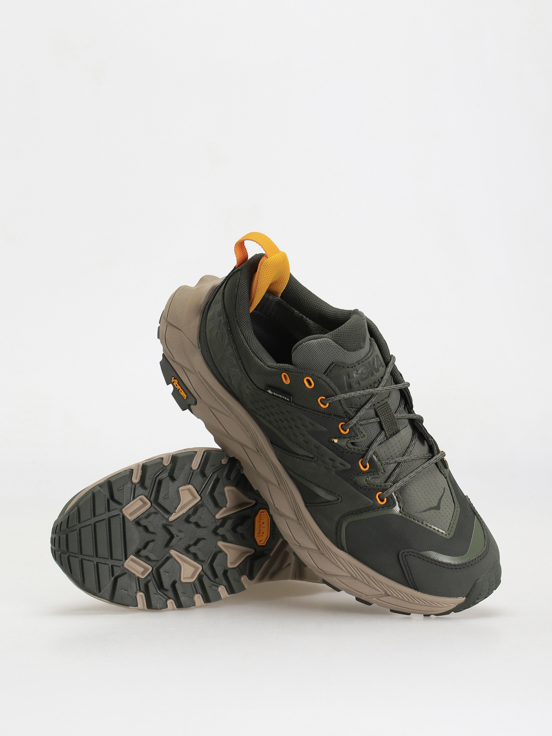 HOKA ONE ONE - ANACAPA LOW GTX 24.0㎝ Buty Hoka One One Anacapa Low GTX - zielony (duffel bag