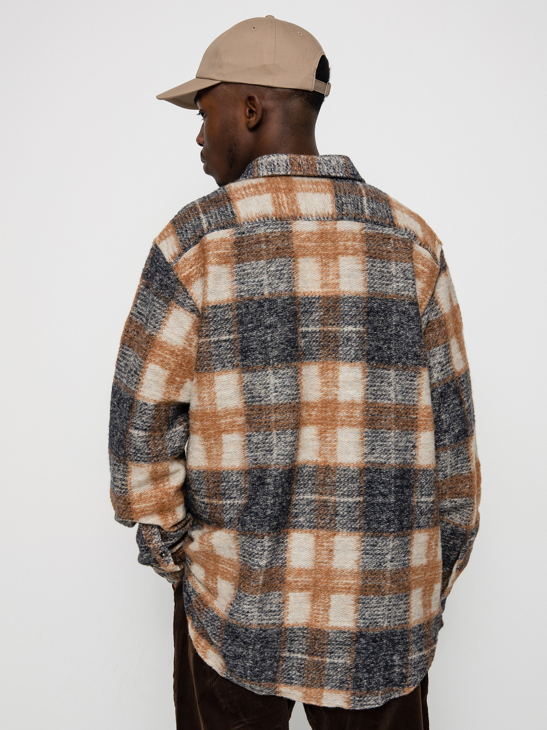 Koszula Stussy Plaid Knit (navy)