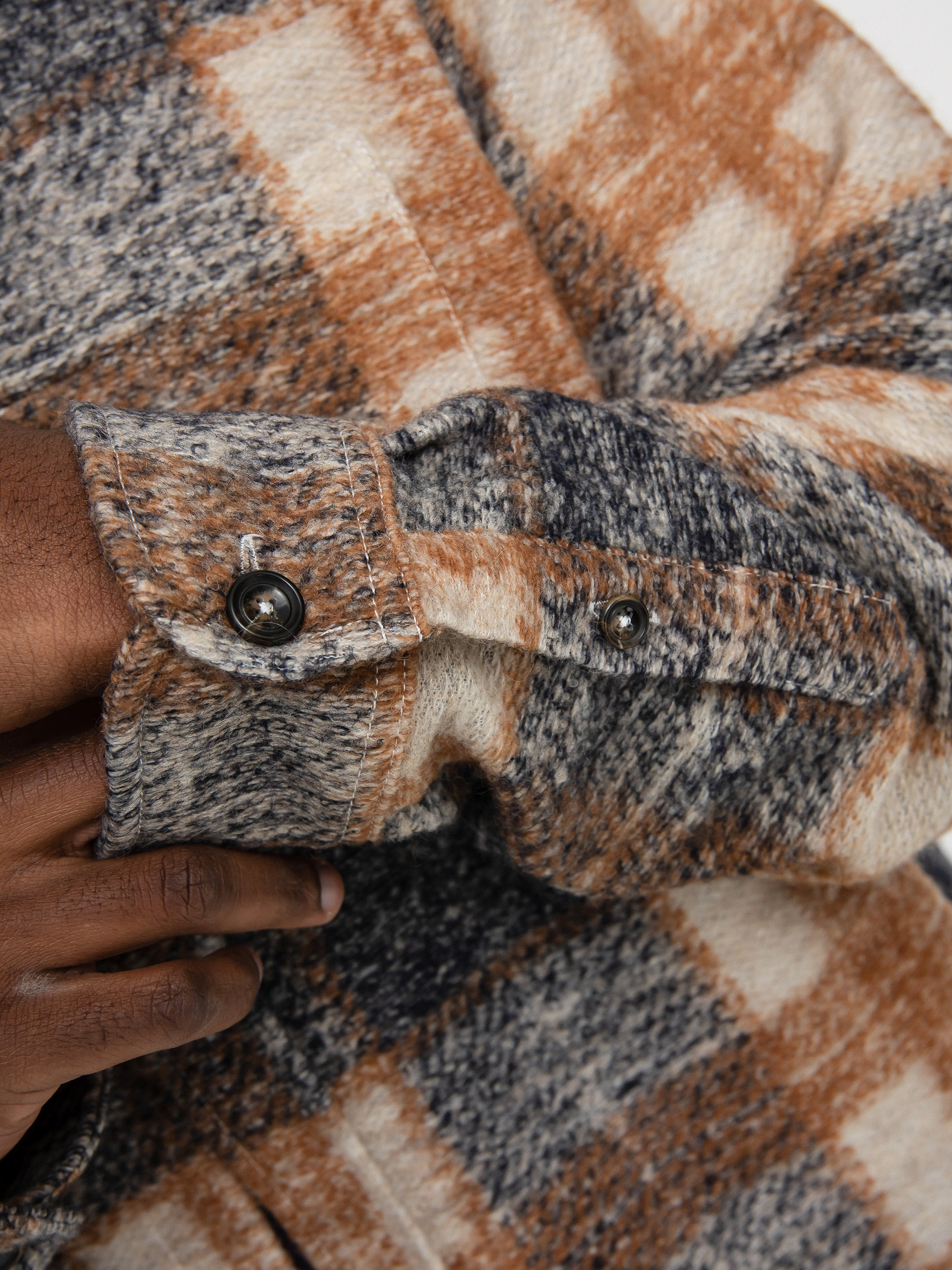 Koszula Stussy Plaid Knit (navy)