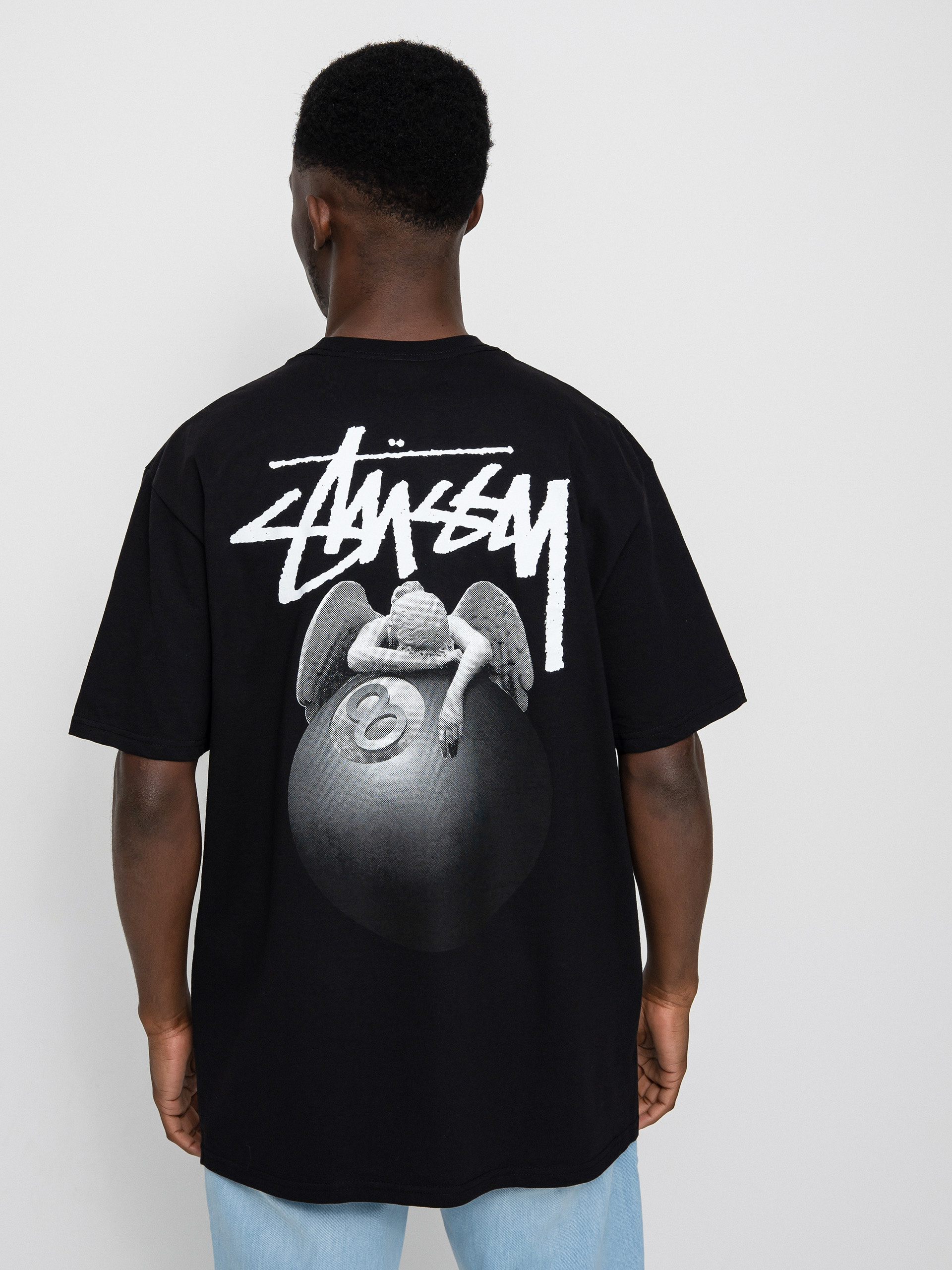 T-shirt Stussy Angel (black)