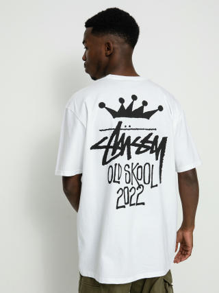 T-shirt Stussy Old Skool 22 (white)