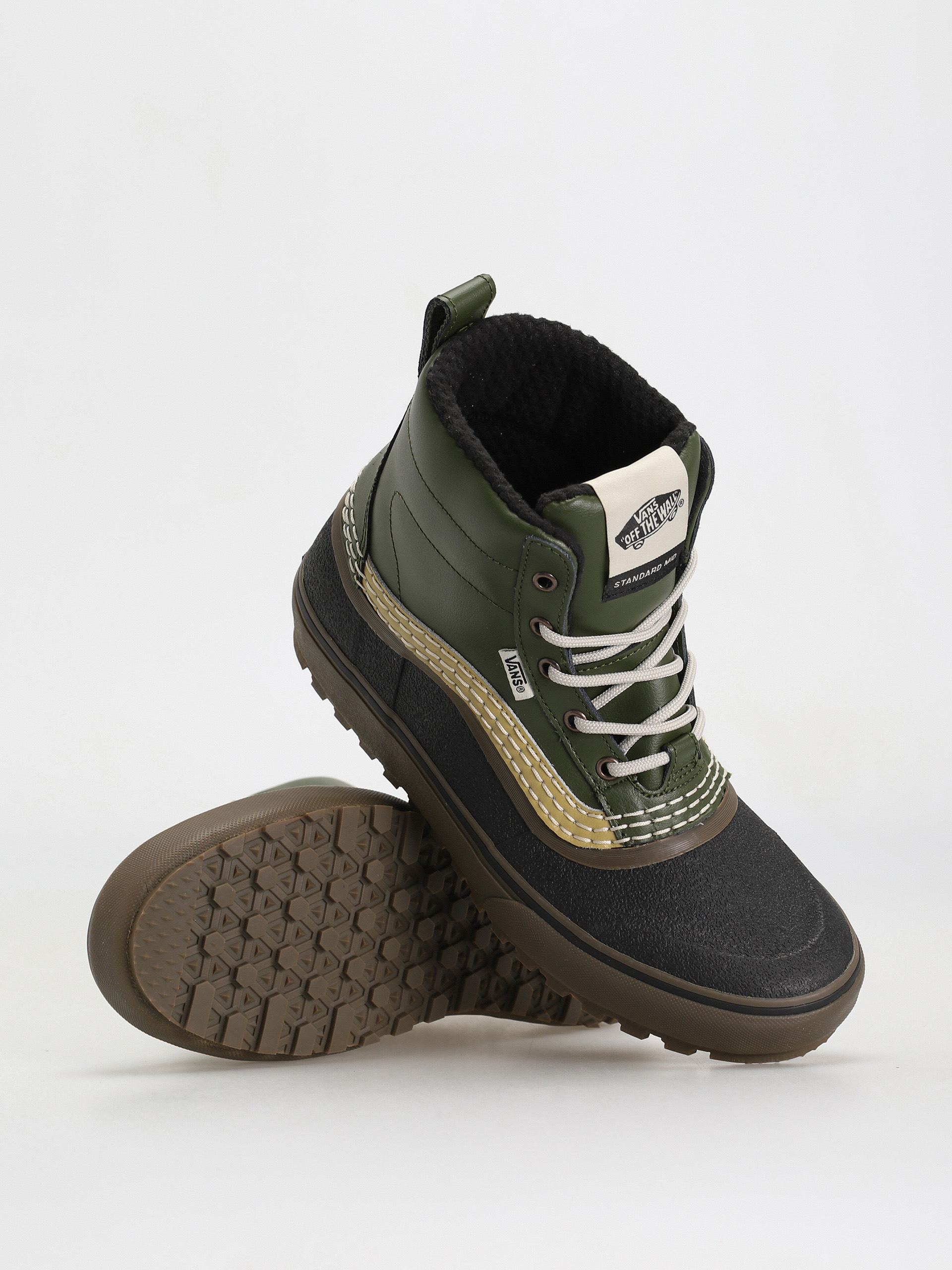 Buty Vans Standard Mid Snow Mte (green/gum)