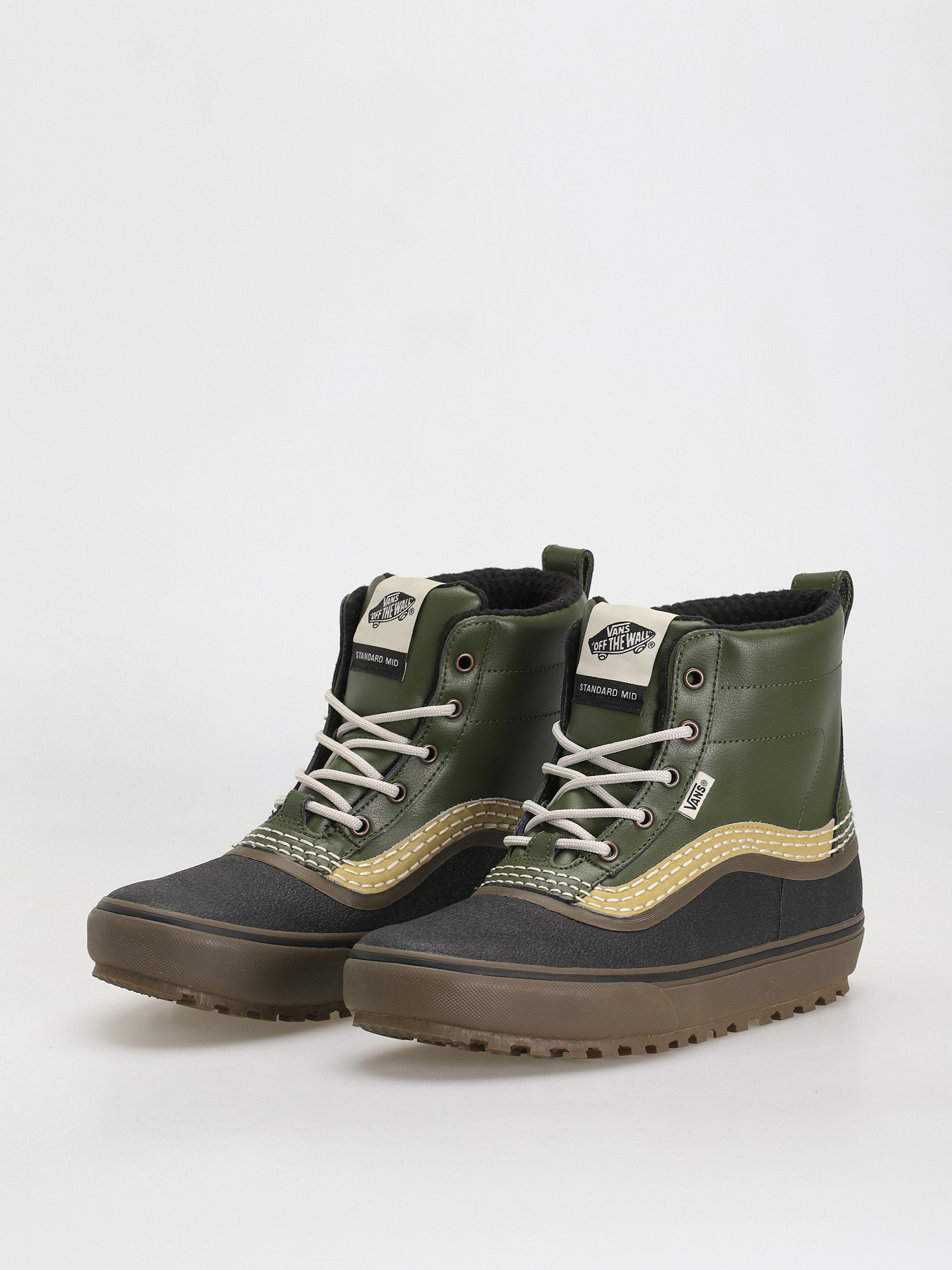 Buty Vans Standard Mid Snow Mte (green/gum)