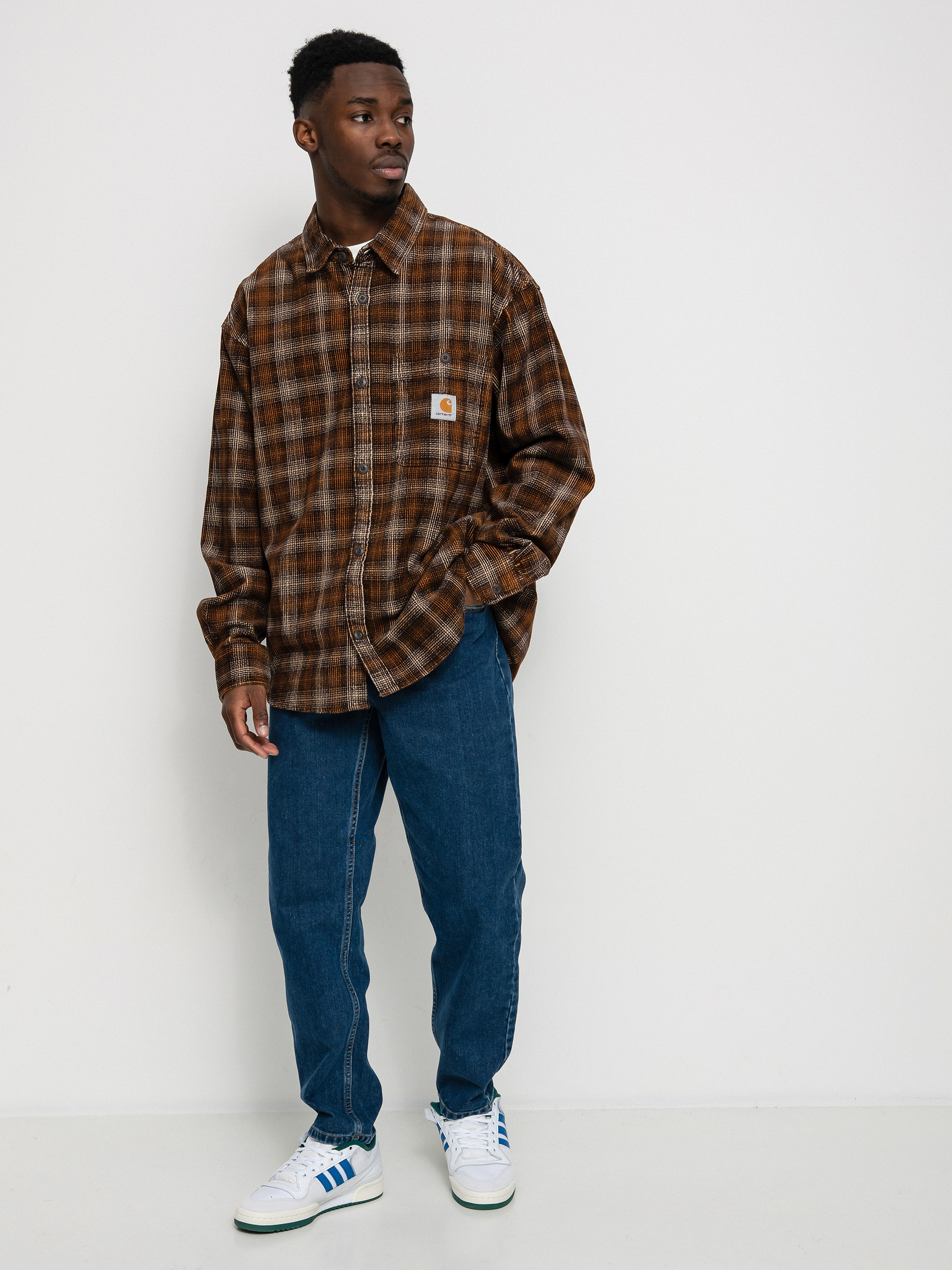 Koszula Carhartt WIP Flint (wiley check/hamilton brown)