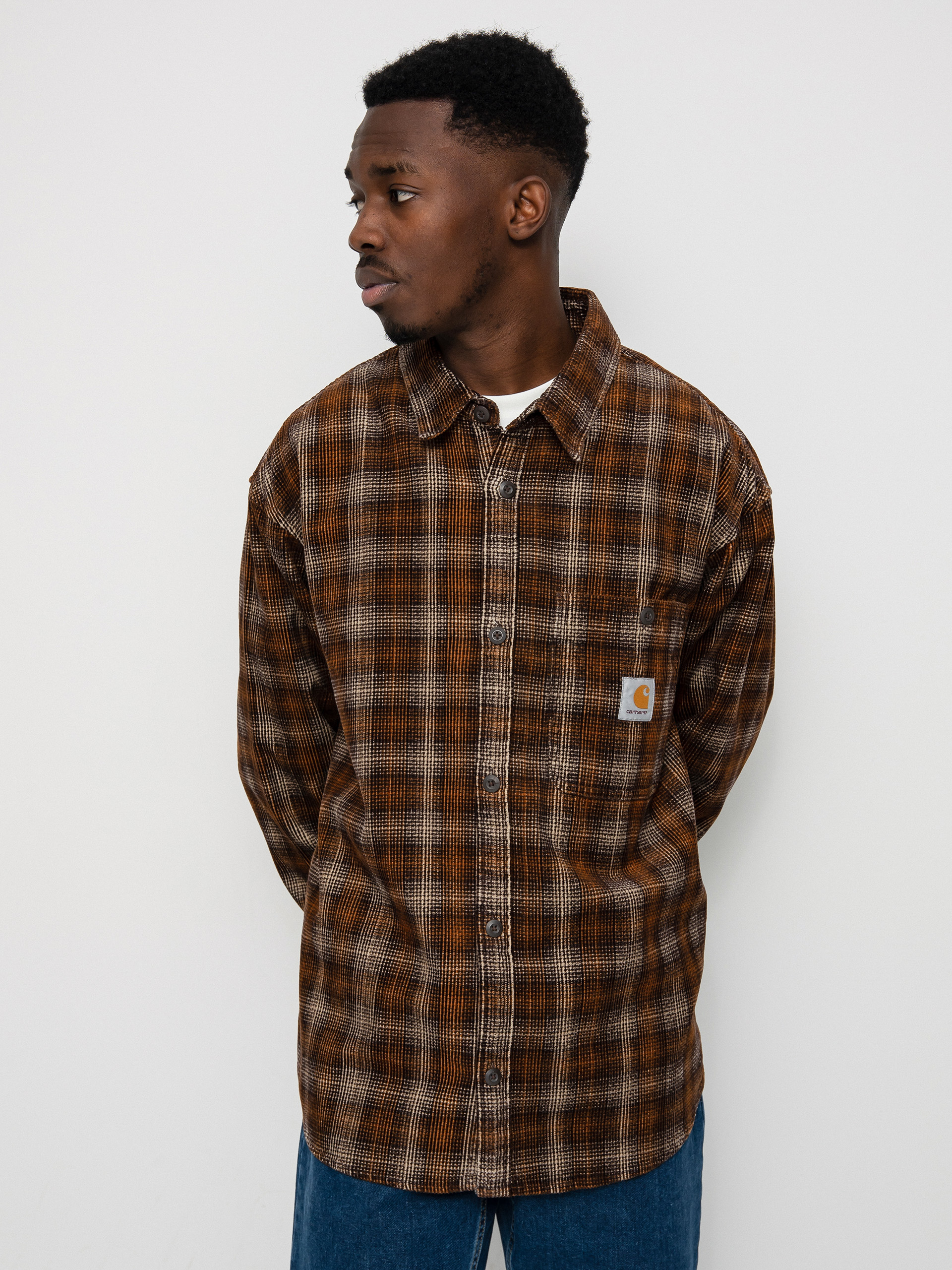 Koszula Carhartt WIP Flint (wiley check/hamilton brown)
