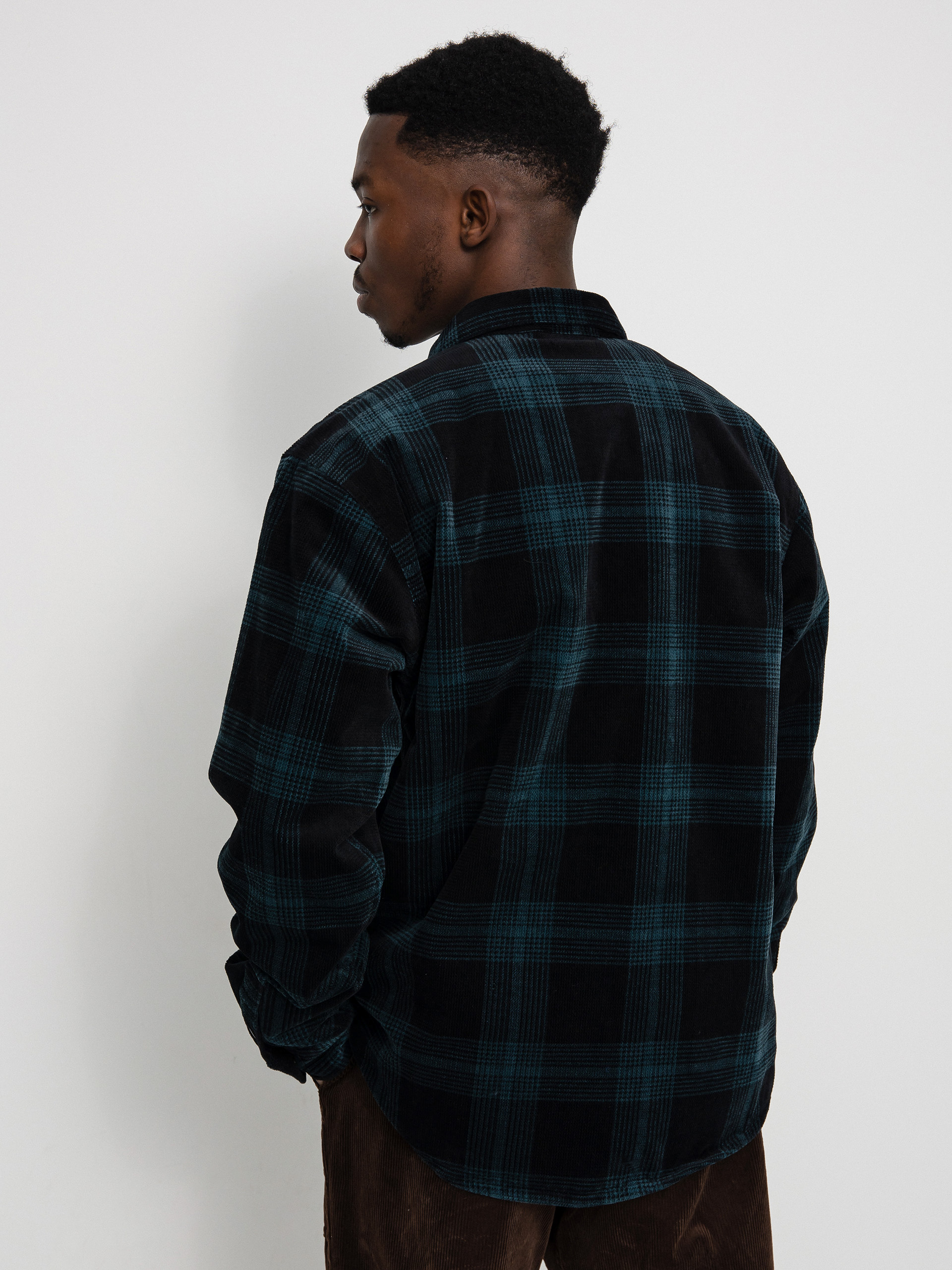 Kurtka Carhartt WIP Ginnis (ginnis check/deep teal)