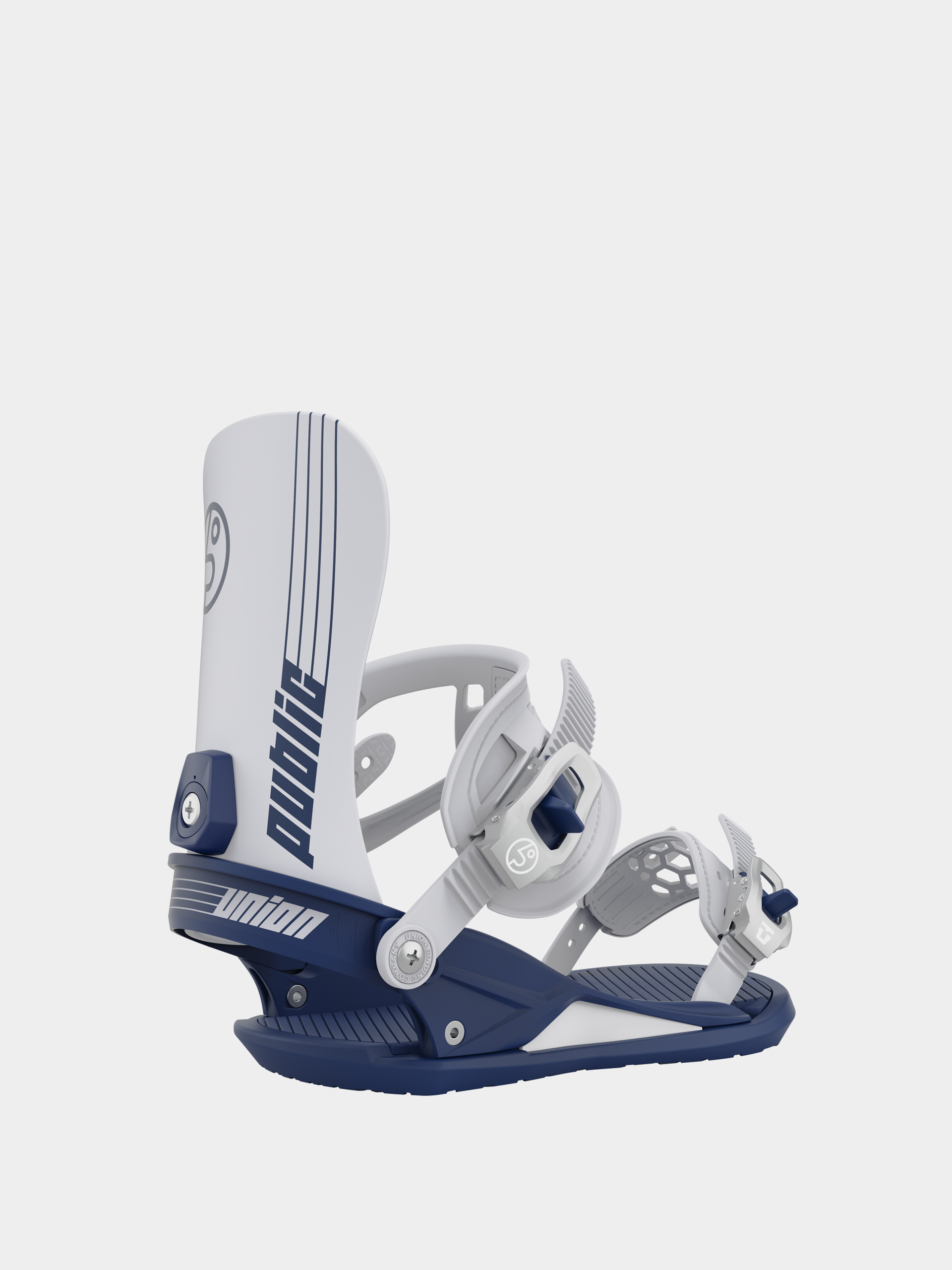 Męskie Wiązania snowboardowe Union Strata x Public Snowboards (blue)